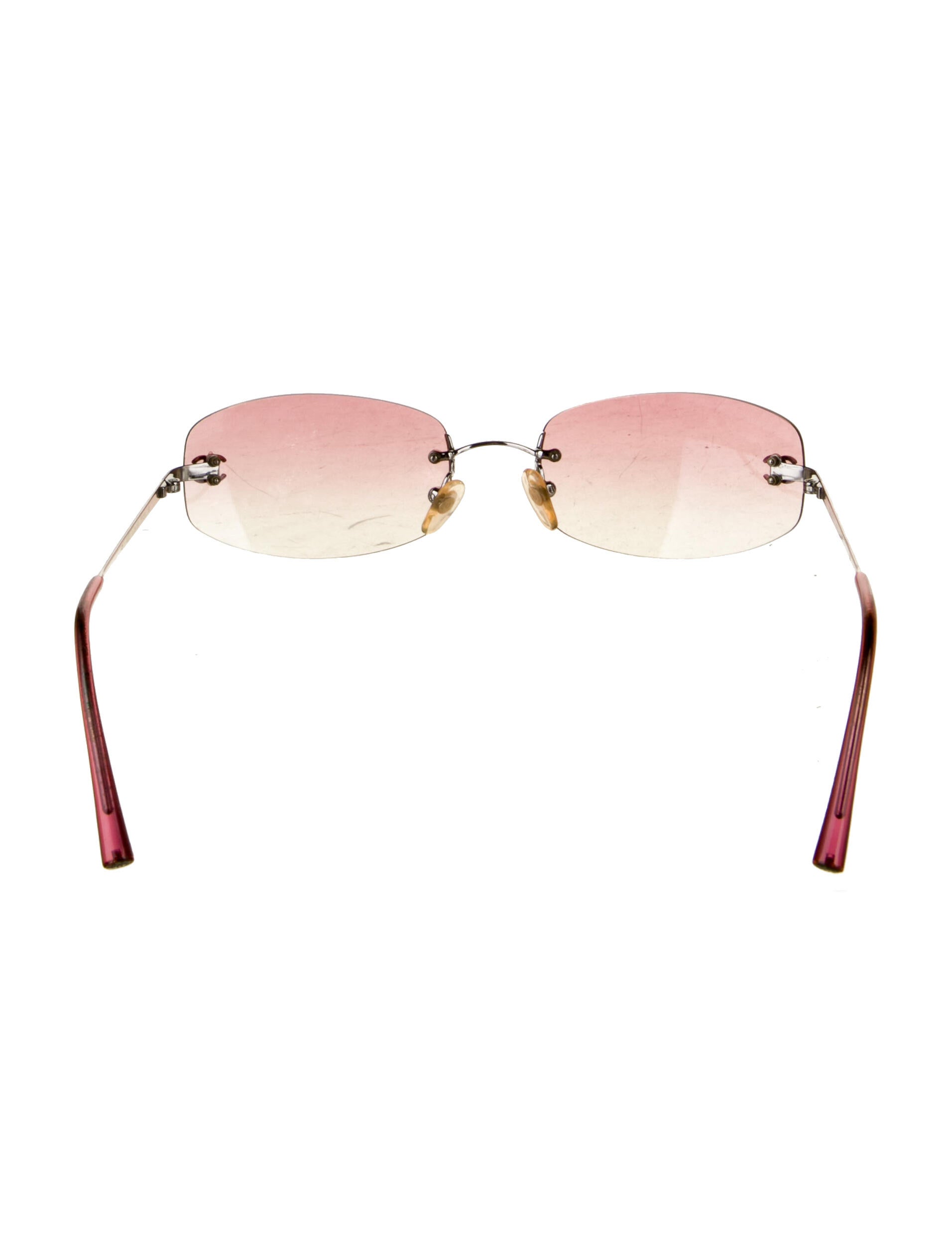 Chanel Interlocking CC Logo Shield Sunglasses