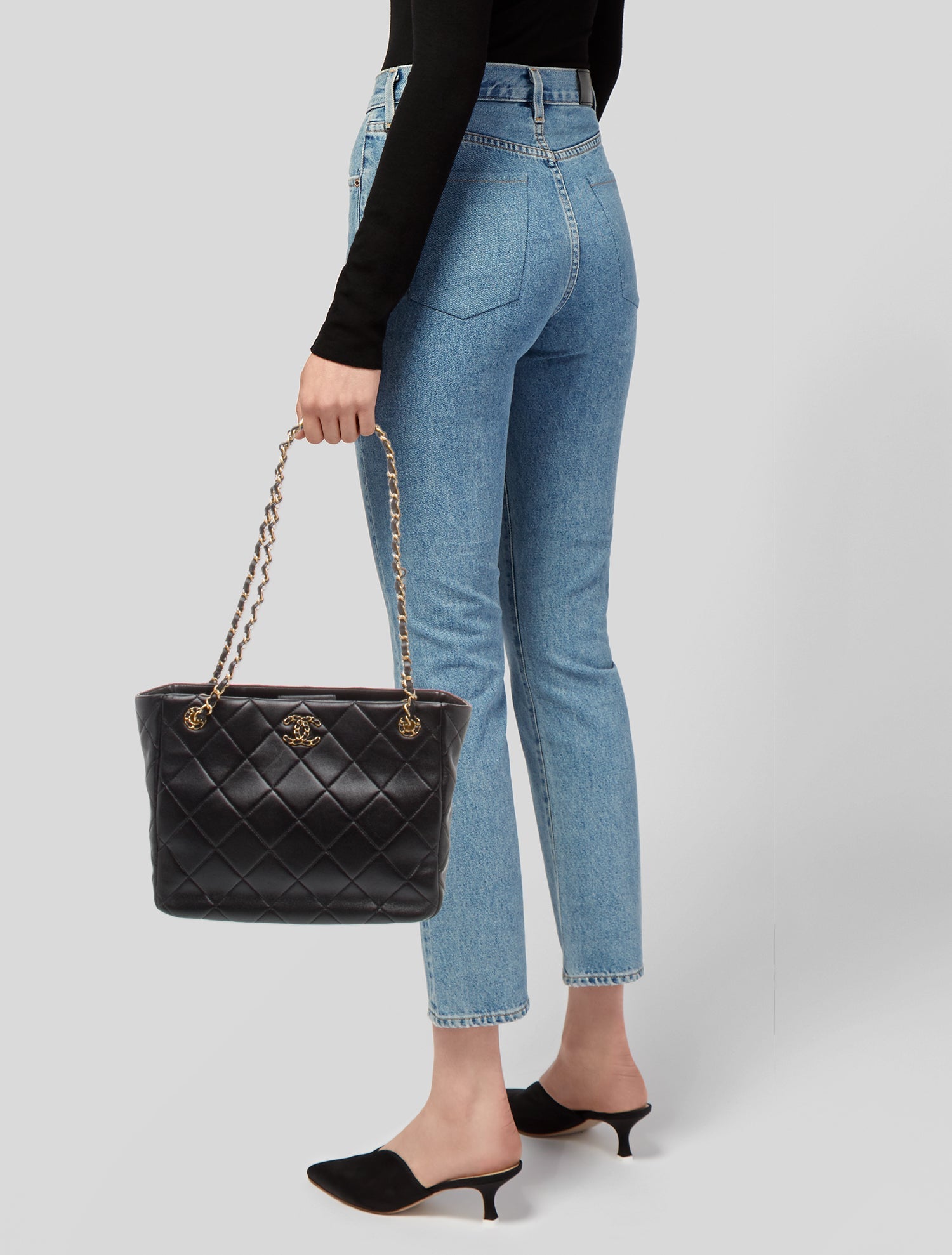 Chanel 19 East West Shopping Bag