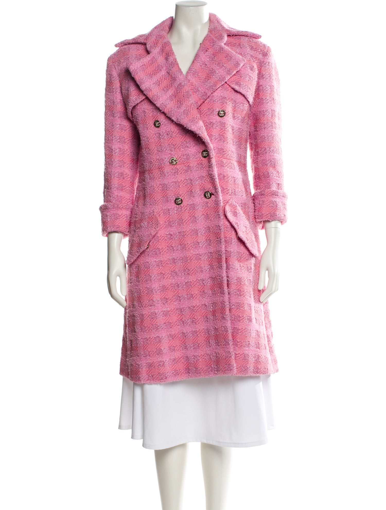 Chanel 2024 Tweed Peacoat