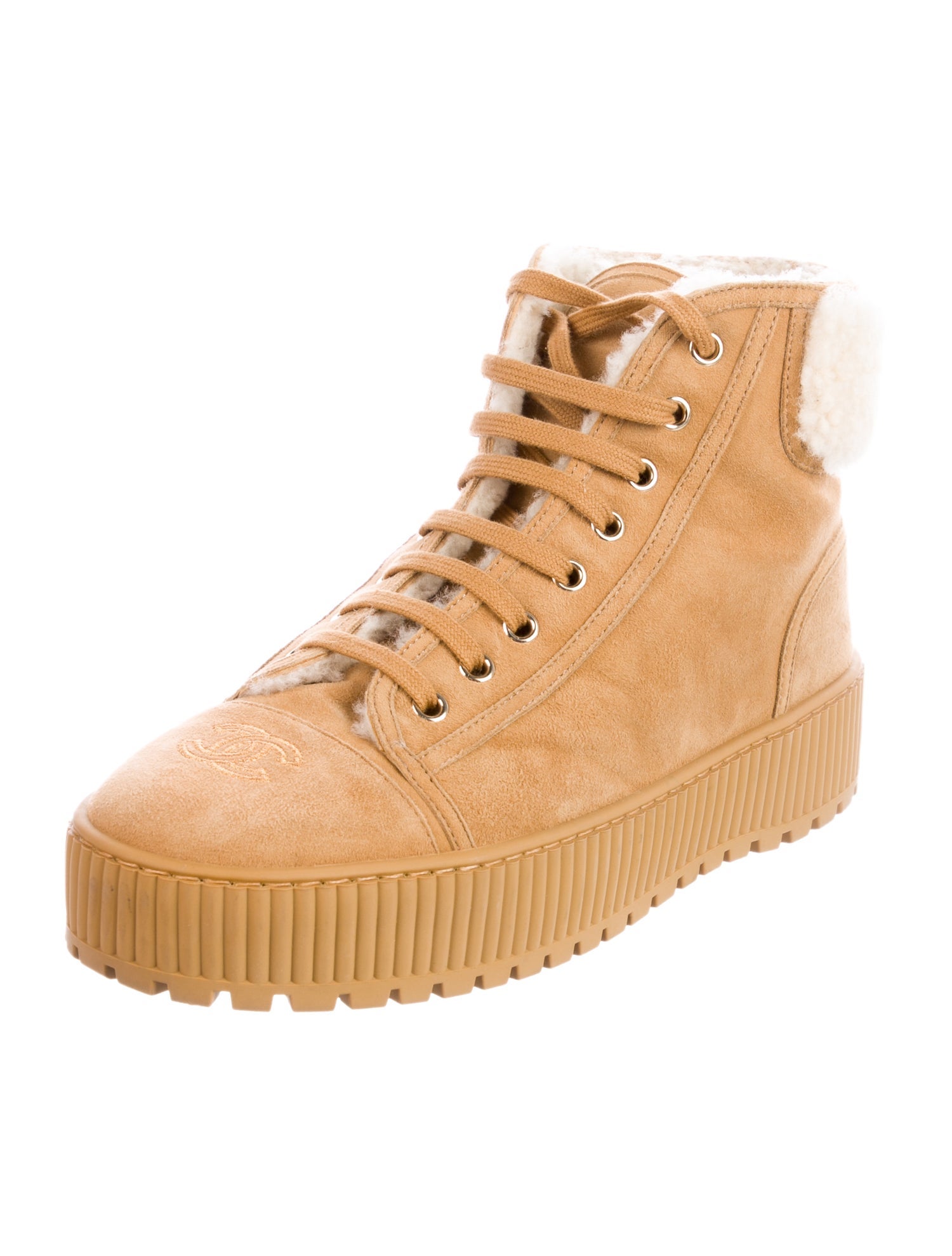 Chanel 2021 Interlocking CC Logo Sneakers