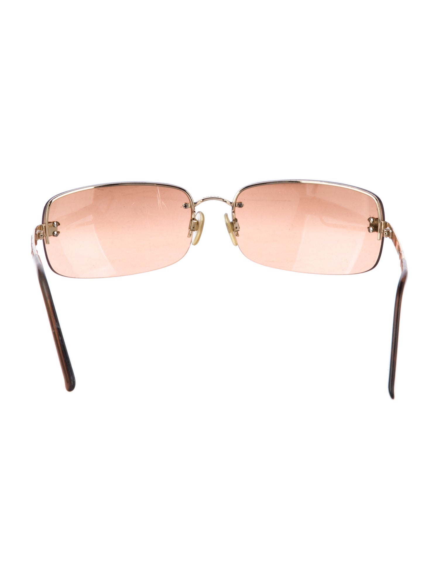 Chanel Vintage Interlocking CC Logo Sunglasses