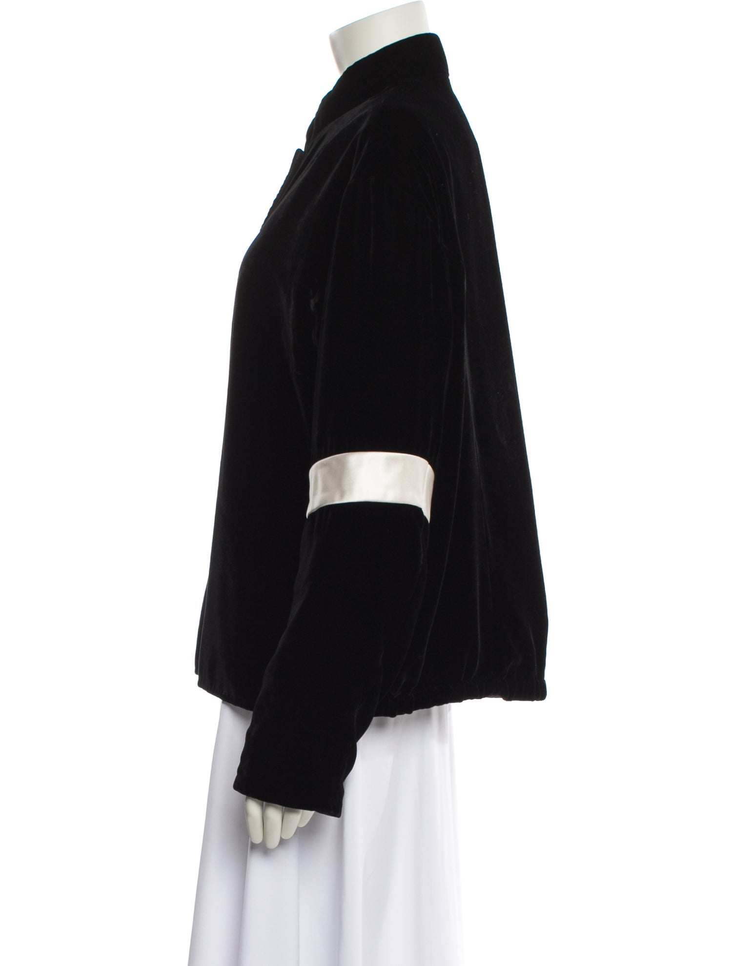 Chanel 2020 Velvet Bomber Jacket