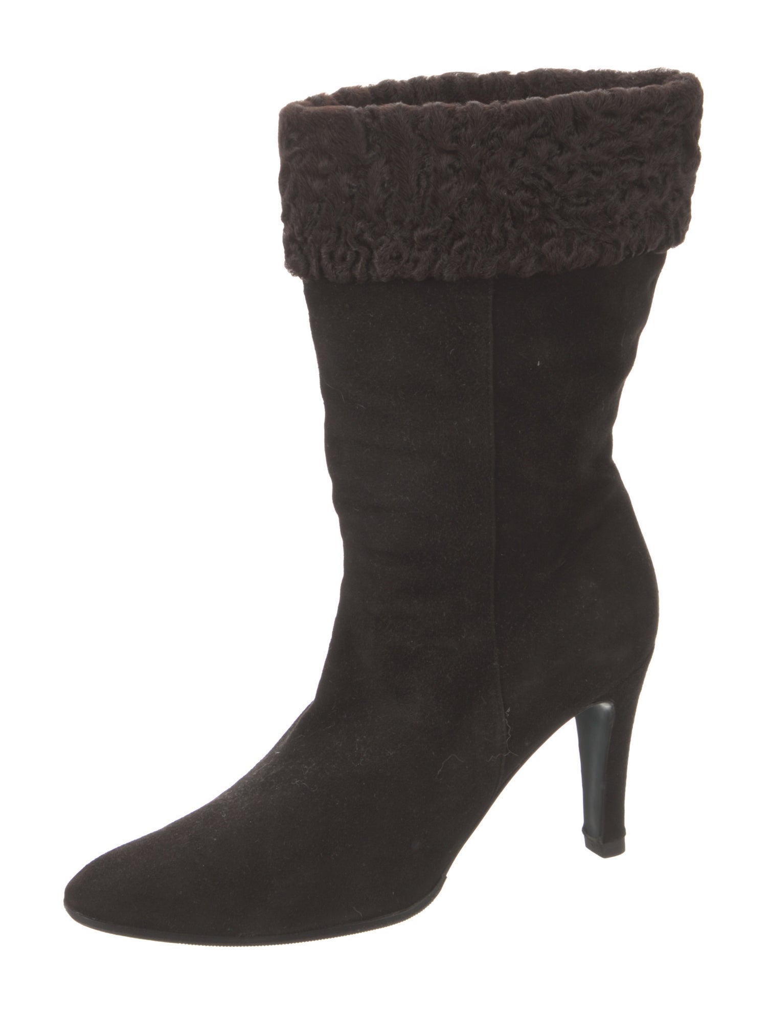 Chanel Vintage Suede Boots