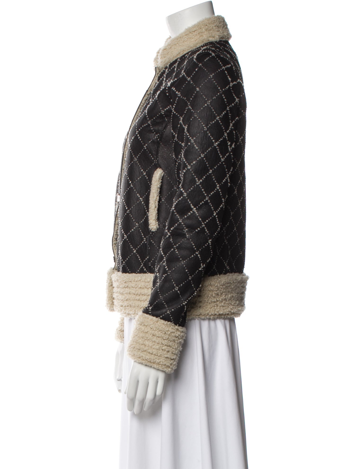 Chanel Vintage 2010 Fur Jacket