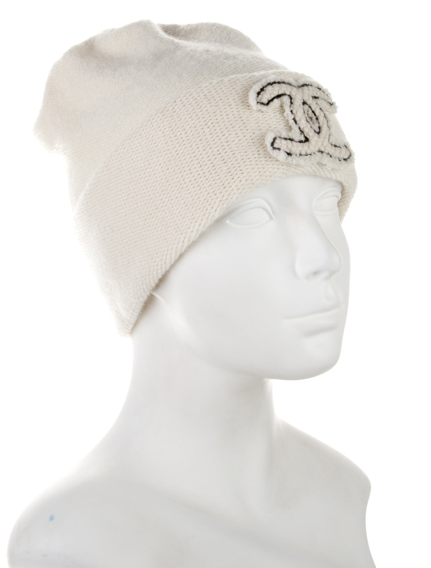 Chanel CC Cashmere Beanie