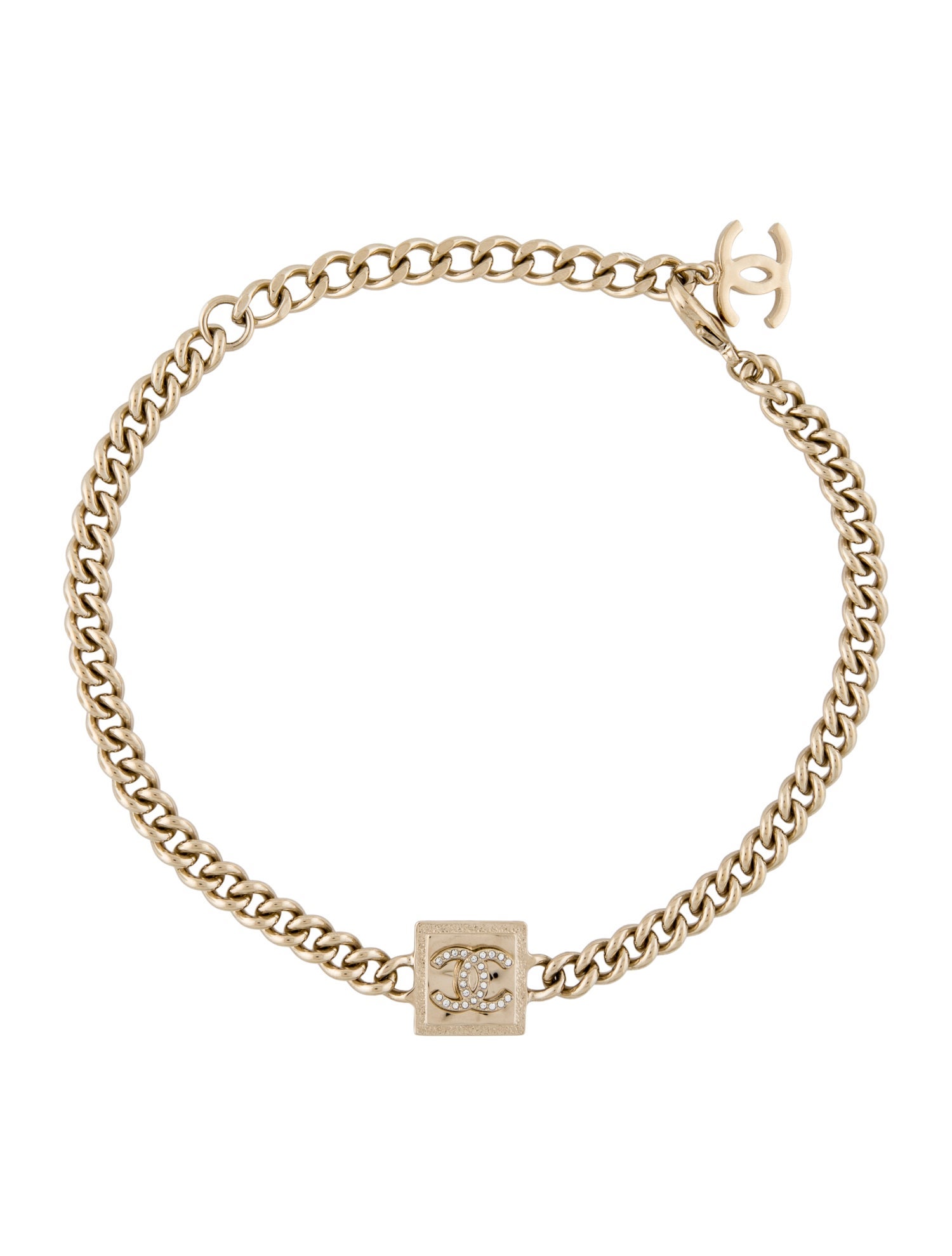 Chanel Strass CC Choker
