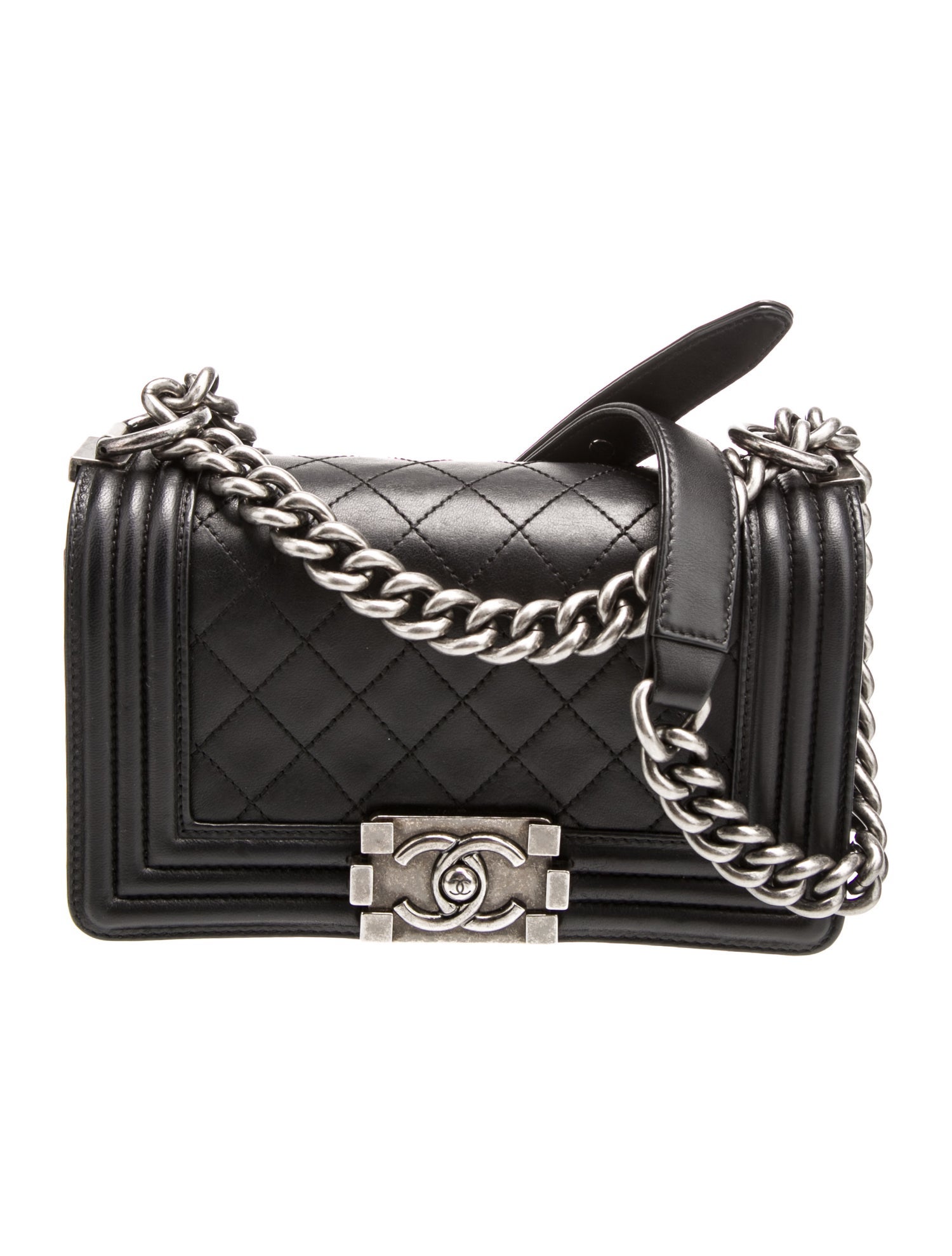Chanel Quilted Small Boy Bag