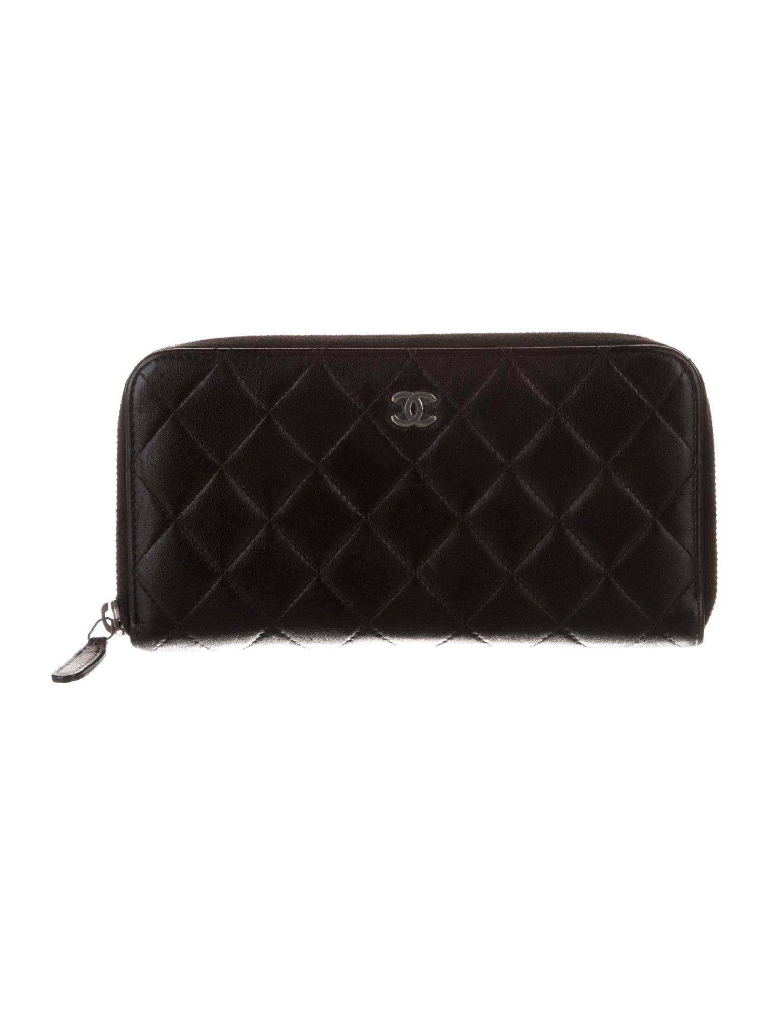 Chanel 2010-2011 Interlocking CC Logo Continental Wallet