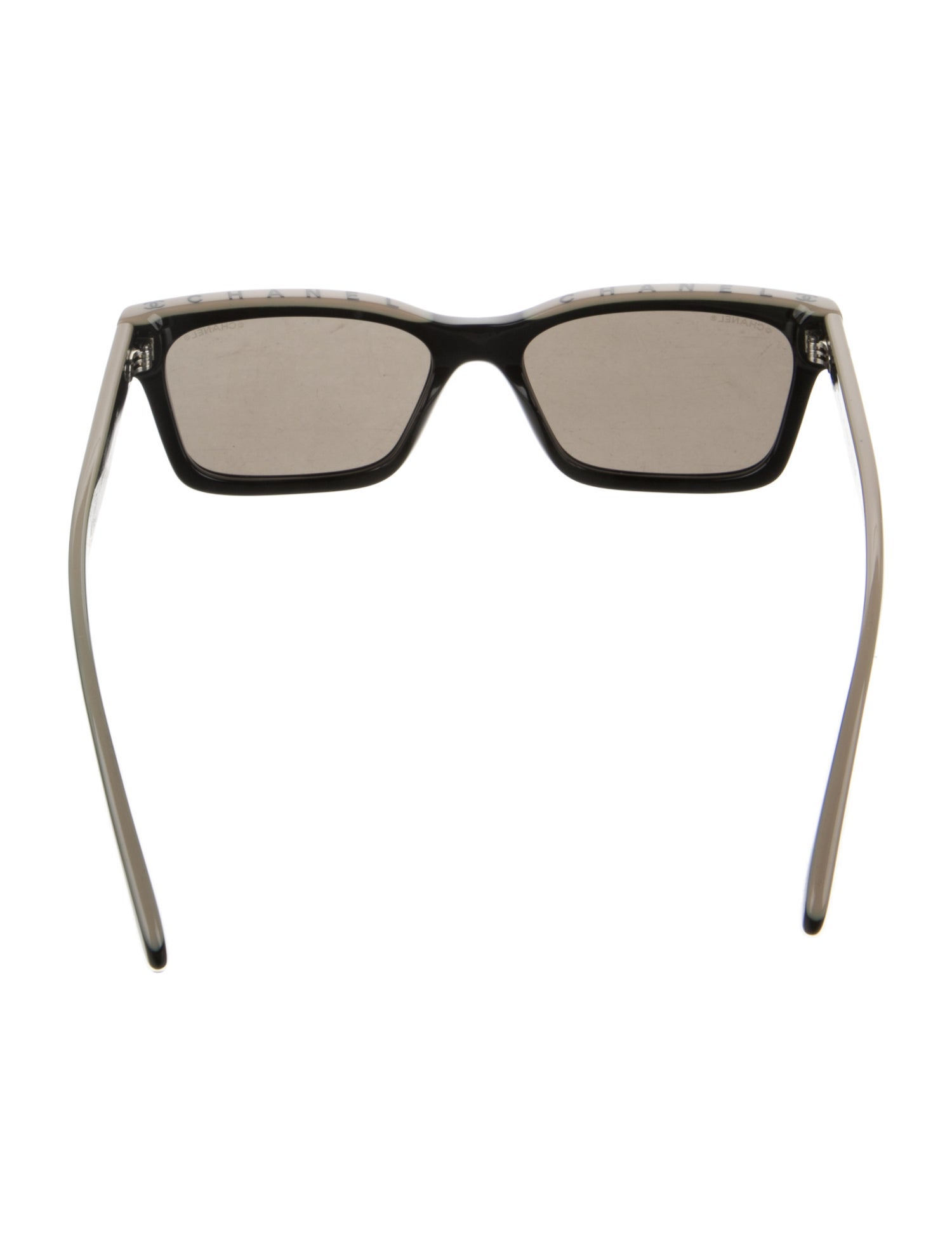 Chanel Interlocking CC Logo Wayfarer Sunglasses