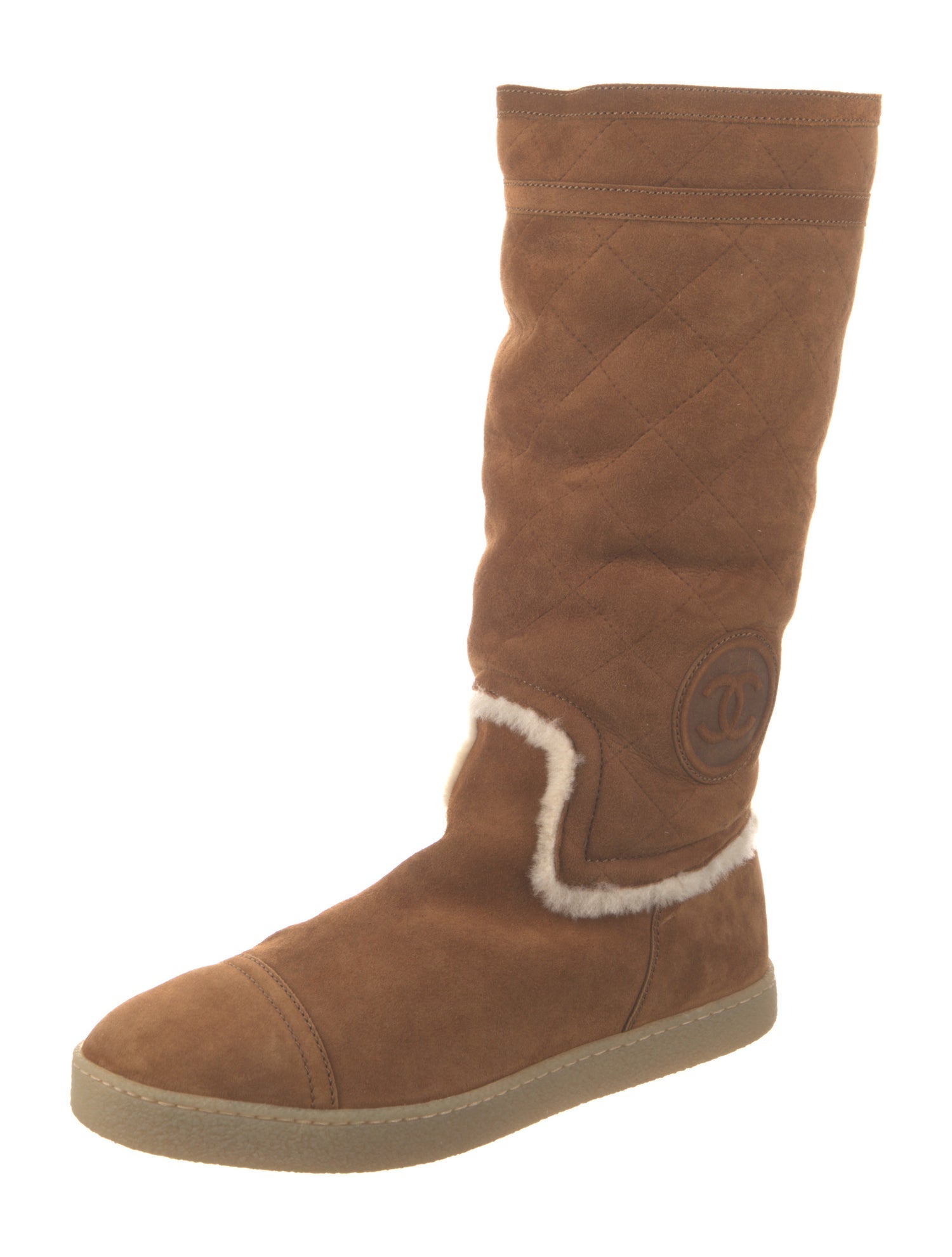 Chanel 2010 Sport Lace-Up Boots