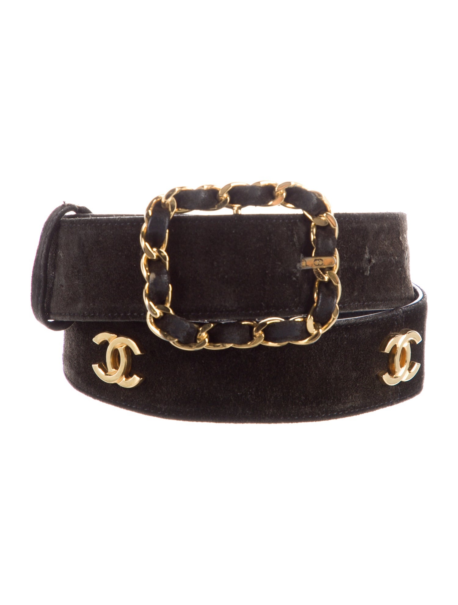 Chanel Vintage Interlocking CC Logo Belt