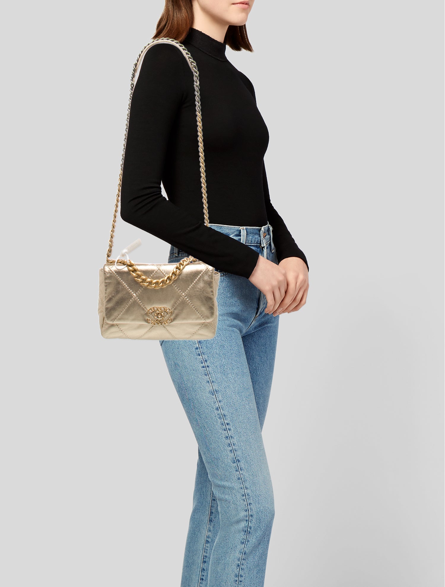 Chanel Medium 19 Flap Bag