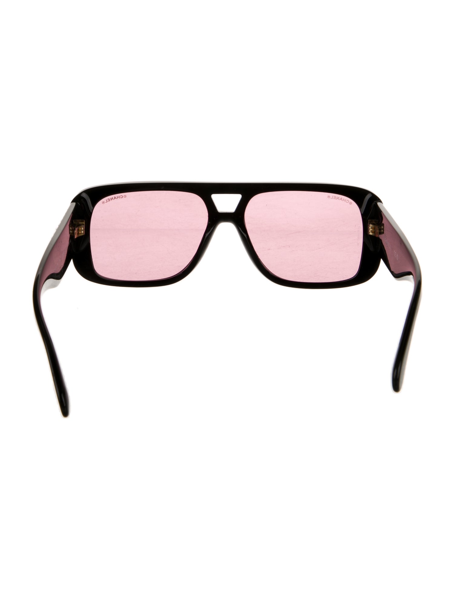 Chanel Interlocking CC Logo Square Sunglasses