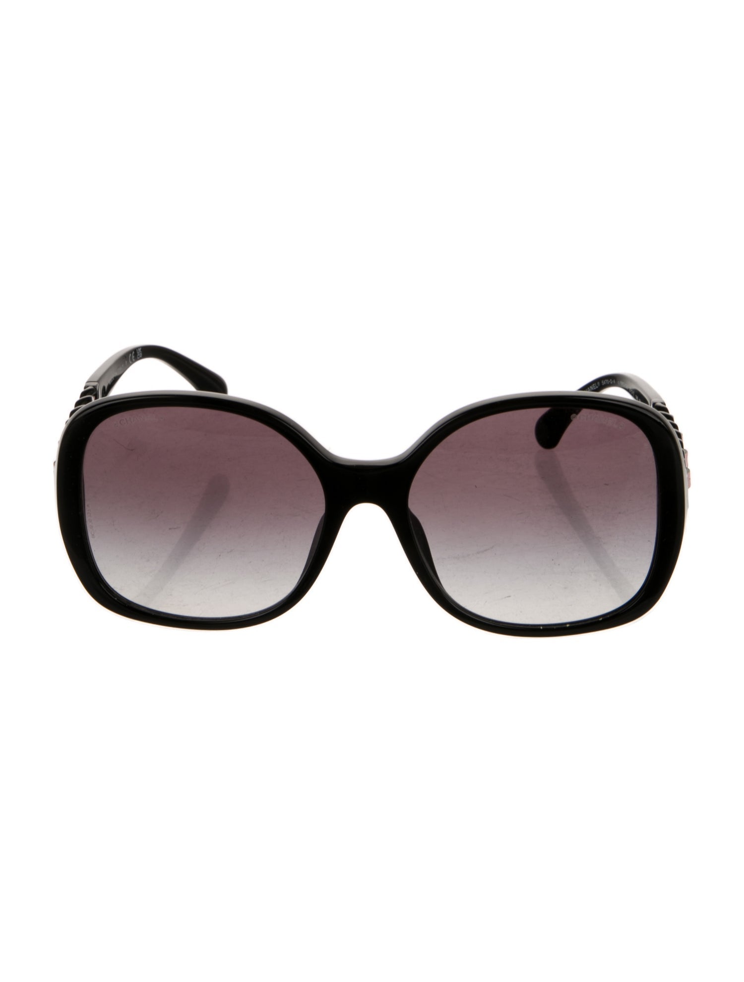 Chanel Interlocking CC Logo Square Sunglasses