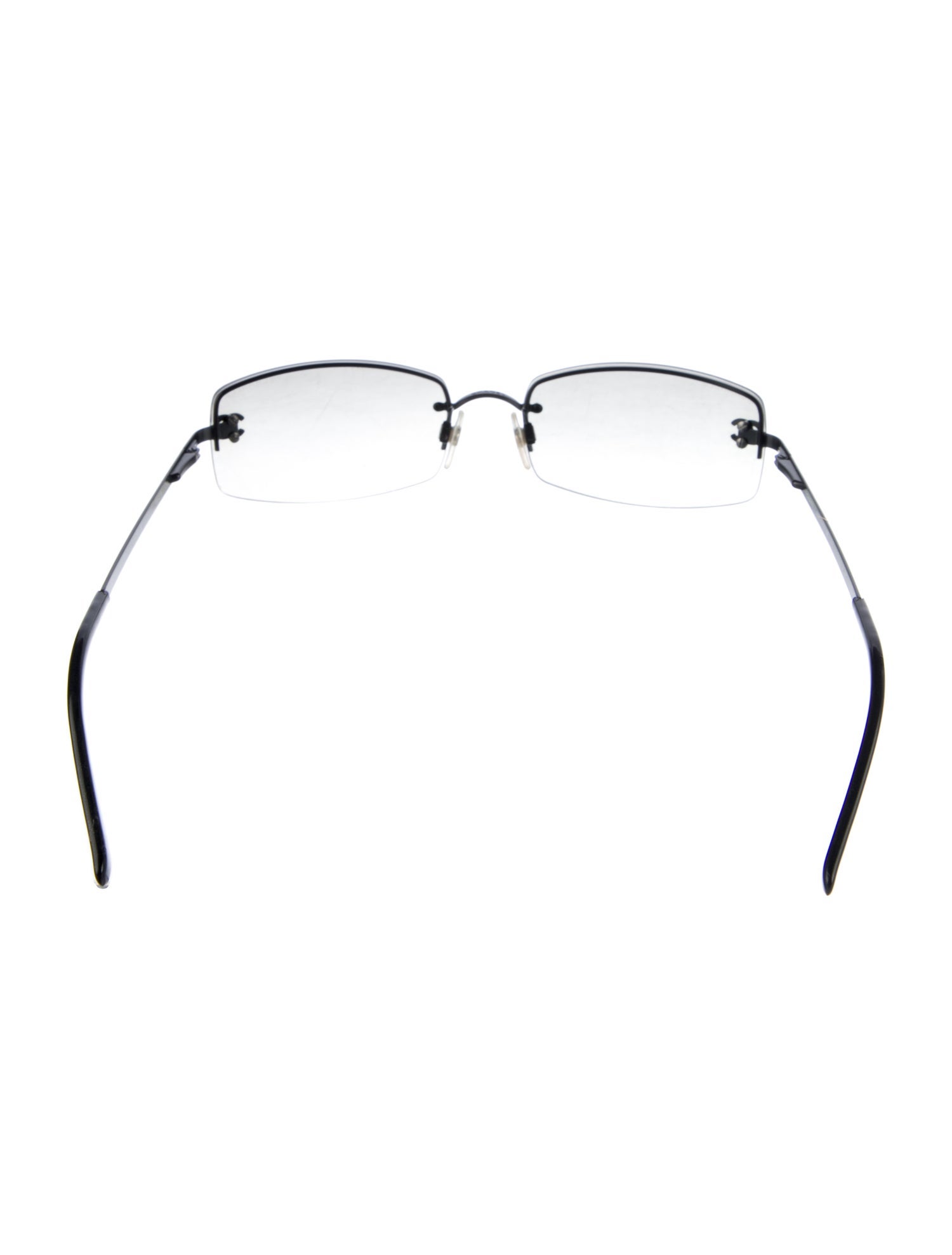 Chanel Interlocking CC Logo Square Sunglasses