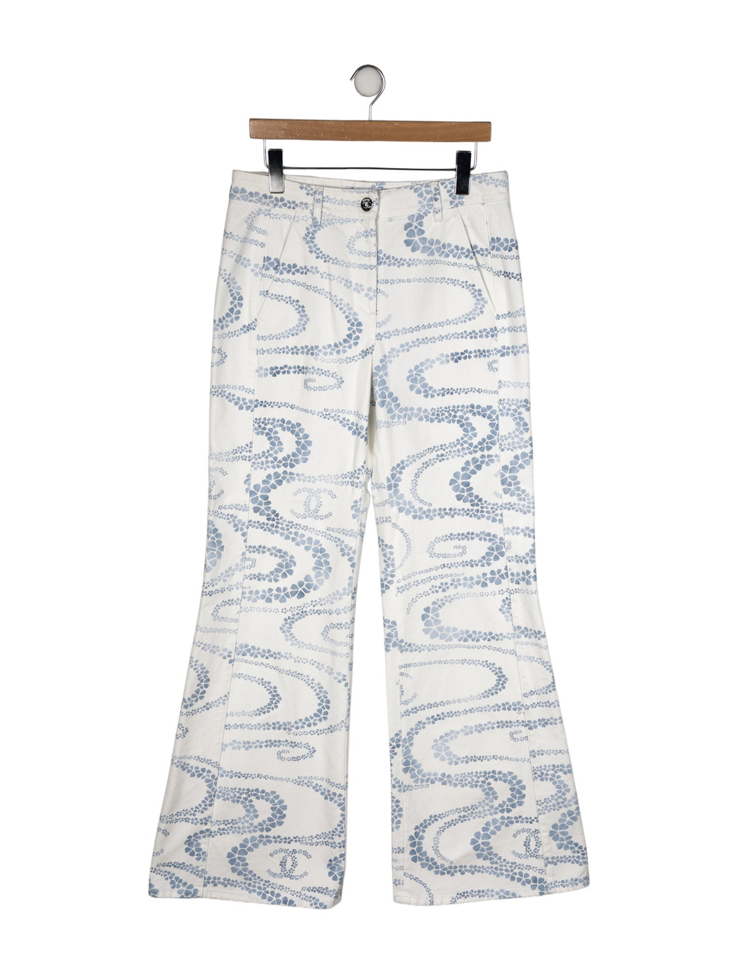 Chanel 2025 Wide Leg Jeans w/ Tags