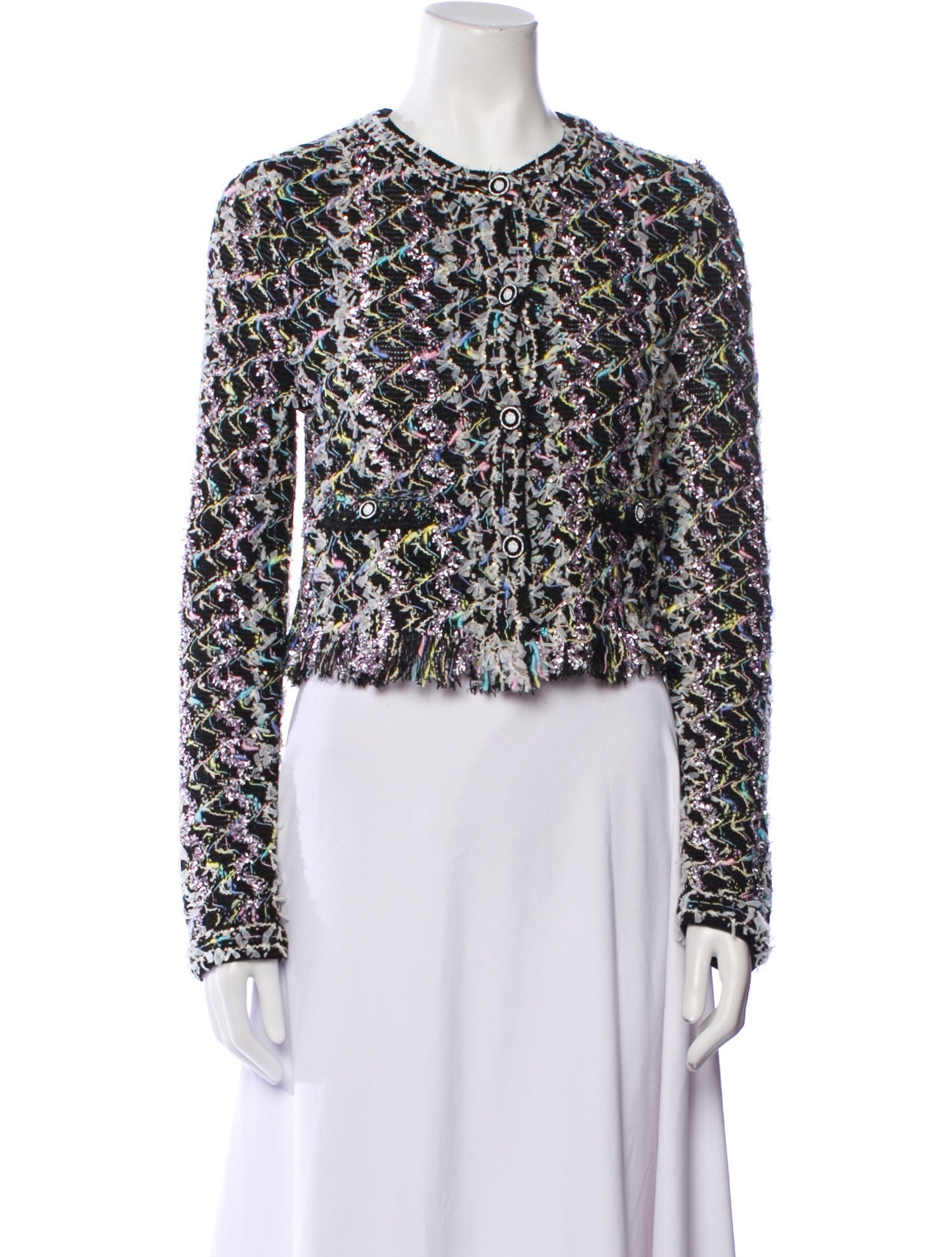 Chanel 2022 Printed Sweater w/ Tags