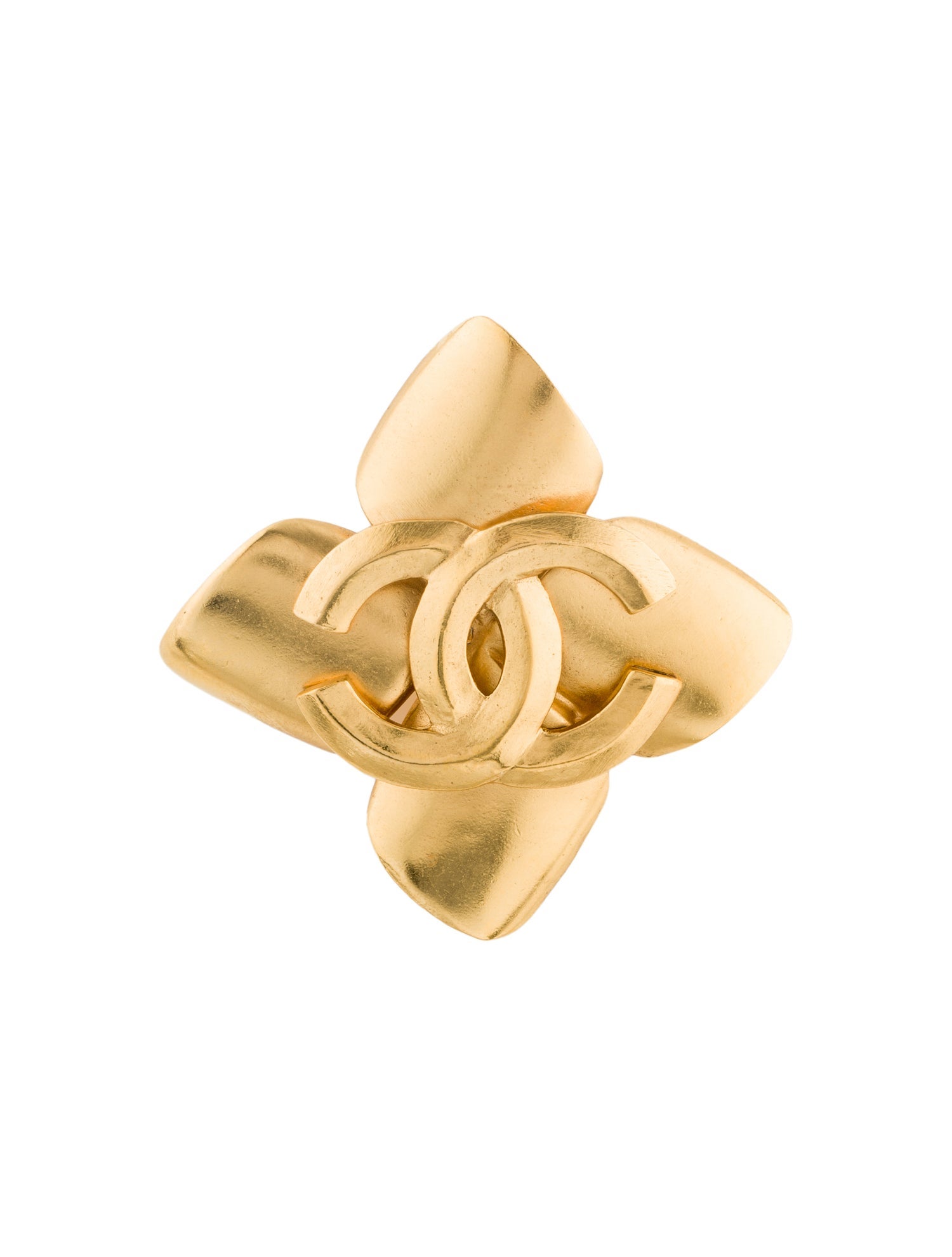 Chanel Vintage CC Brooch