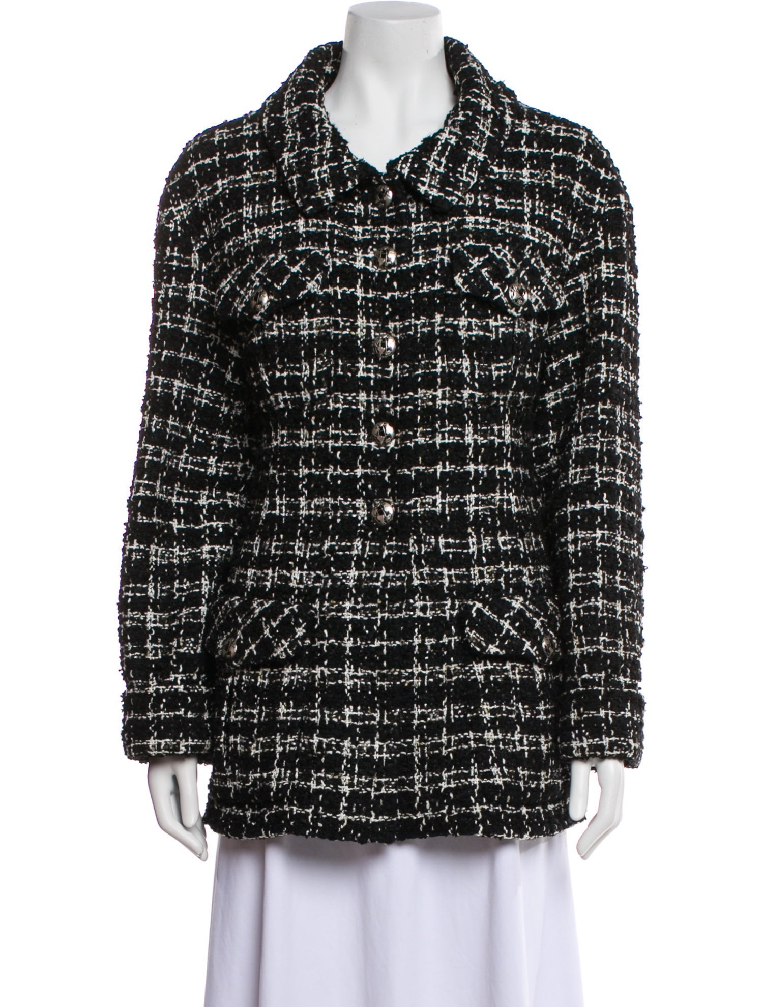Chanel 2013 Tweed Pattern Coat
