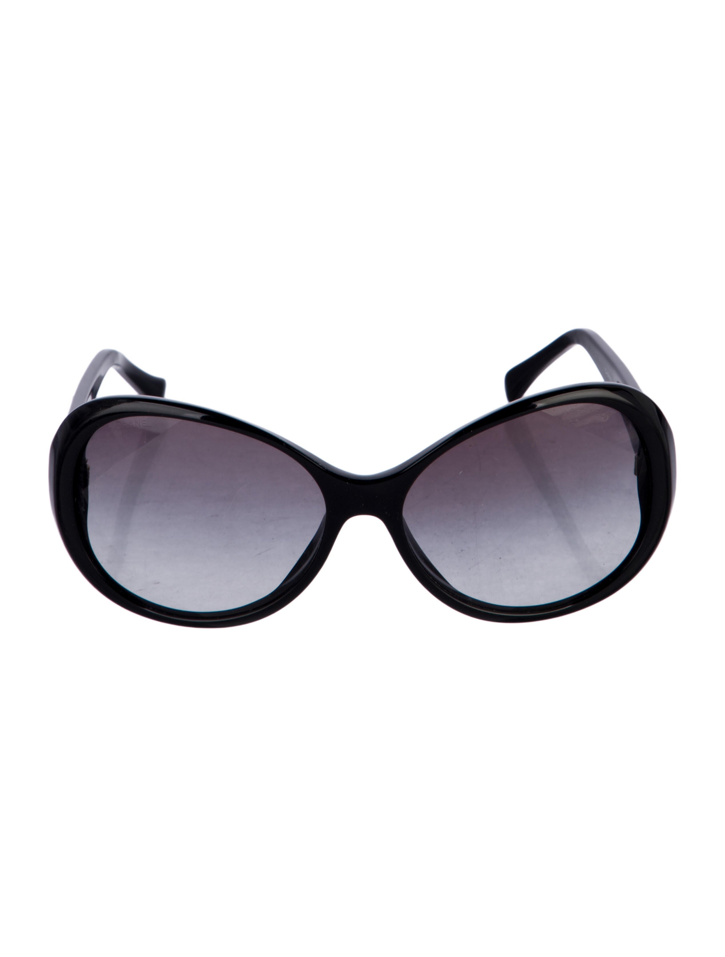 Chanel Interlocking CC Logo Oversize Sunglasses