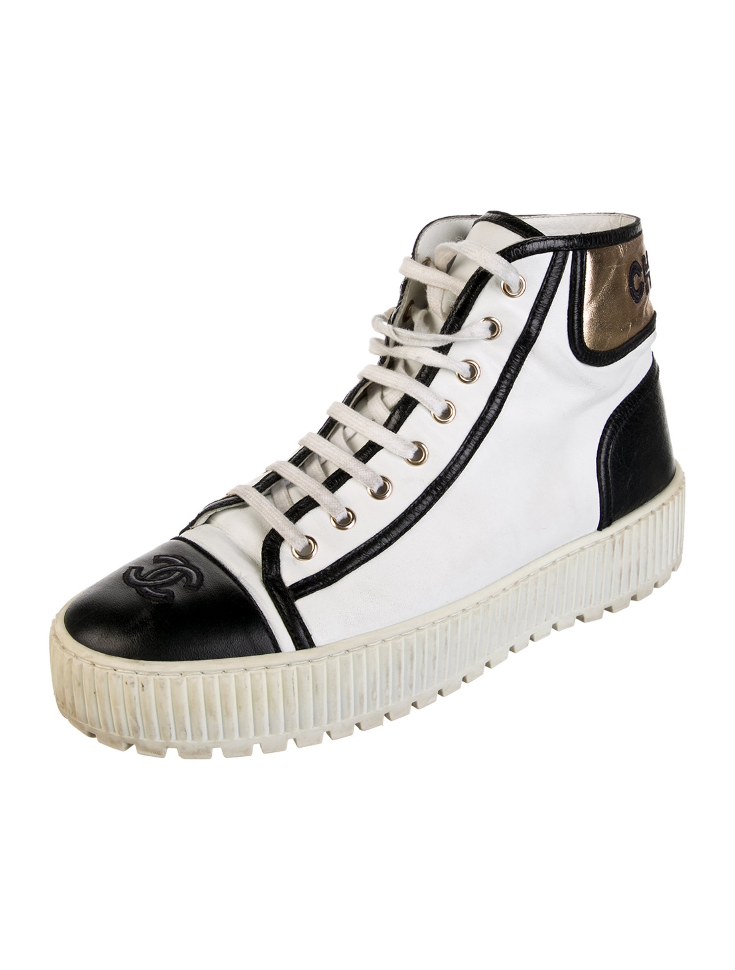 Chanel 2021 Interlocking CC Logo Sneakers