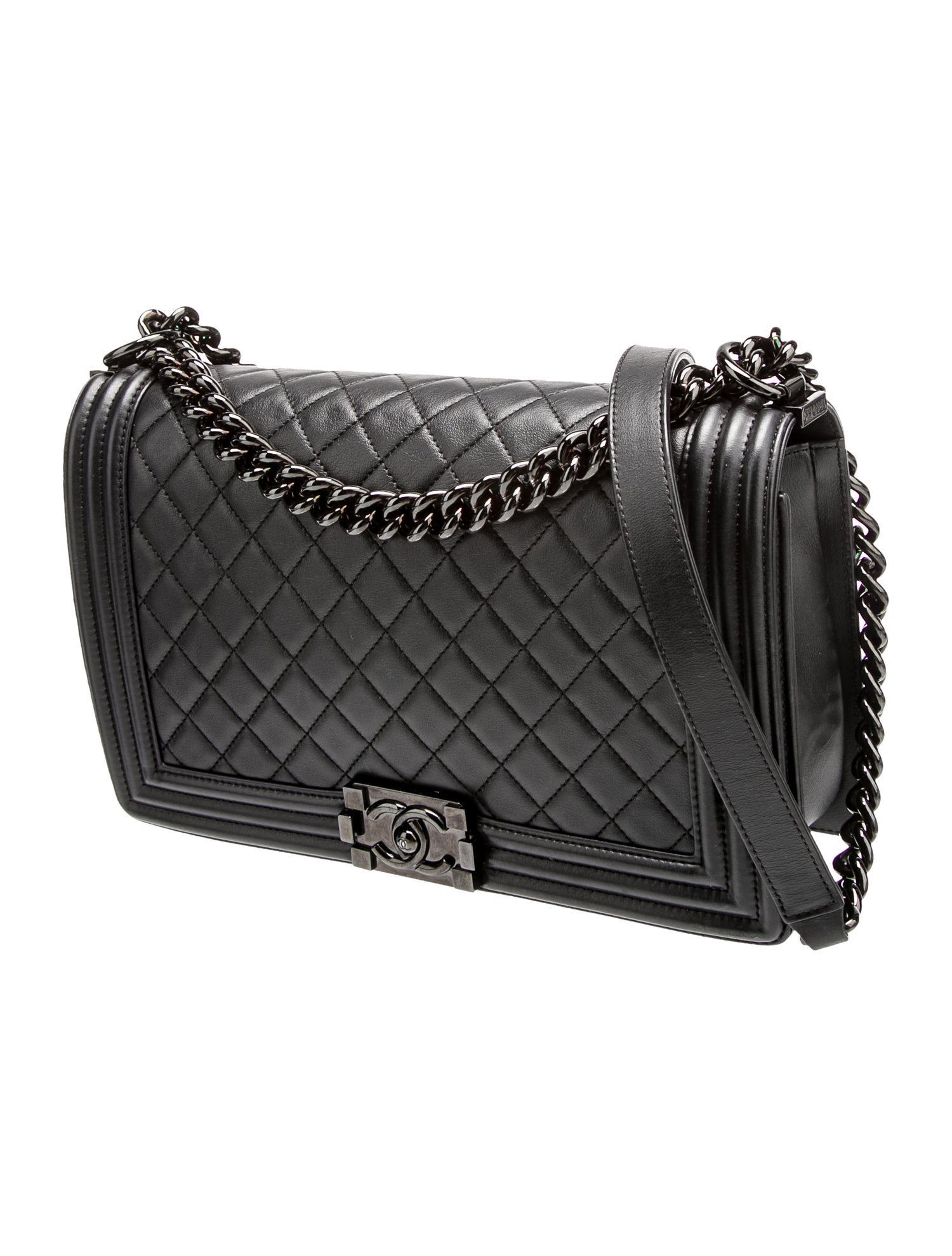 Chanel Large So Black Boy Bag