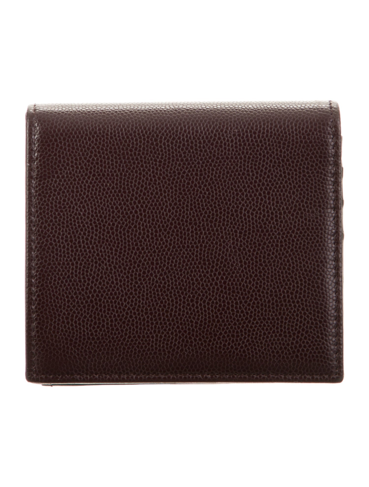 Chanel Timeless Interlocking CC Logo Bifold Wallet