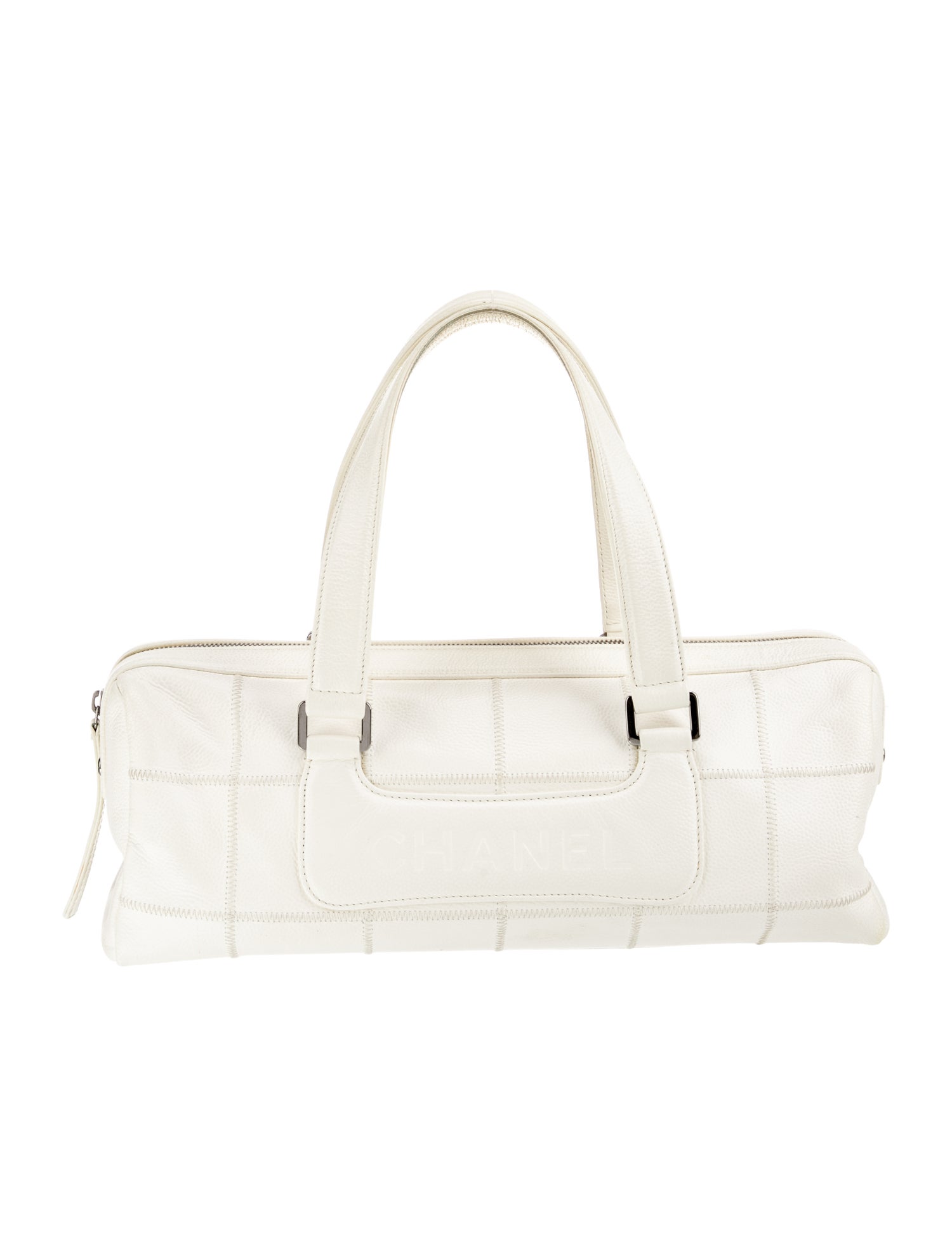 Chanel Square Quilt LAX Bowler Bag