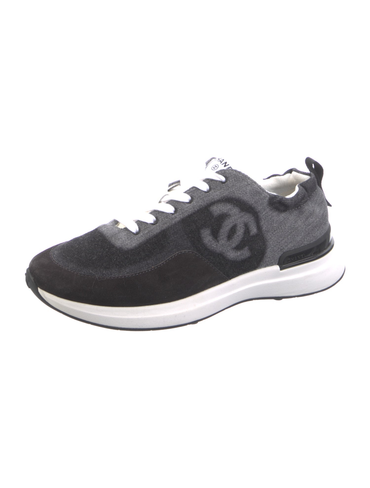 Chanel 2021 Interlocking CC Logo Athletic Sneakers