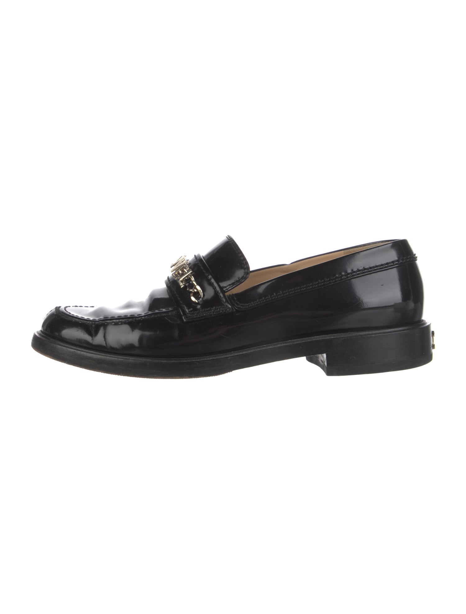 Chanel 2021 Interlocking CC Logo Loafers