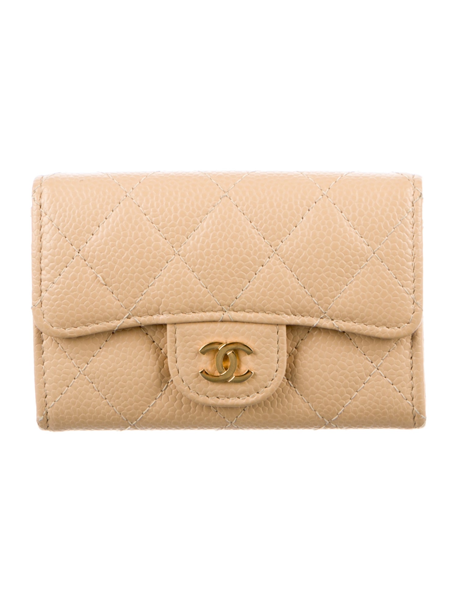 Chanel Interlocking CC Logo Wallet