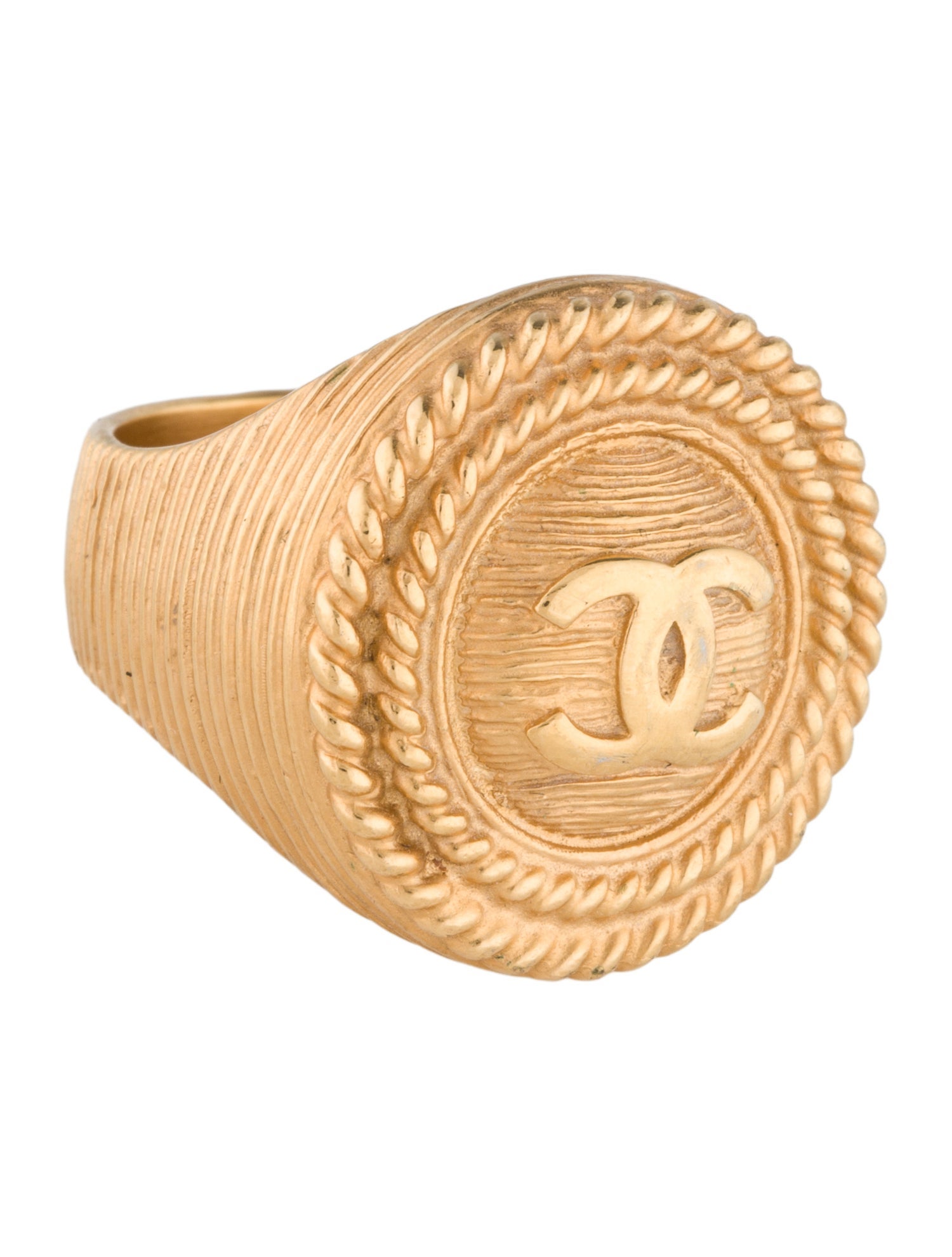 Chanel CC Signet Ring