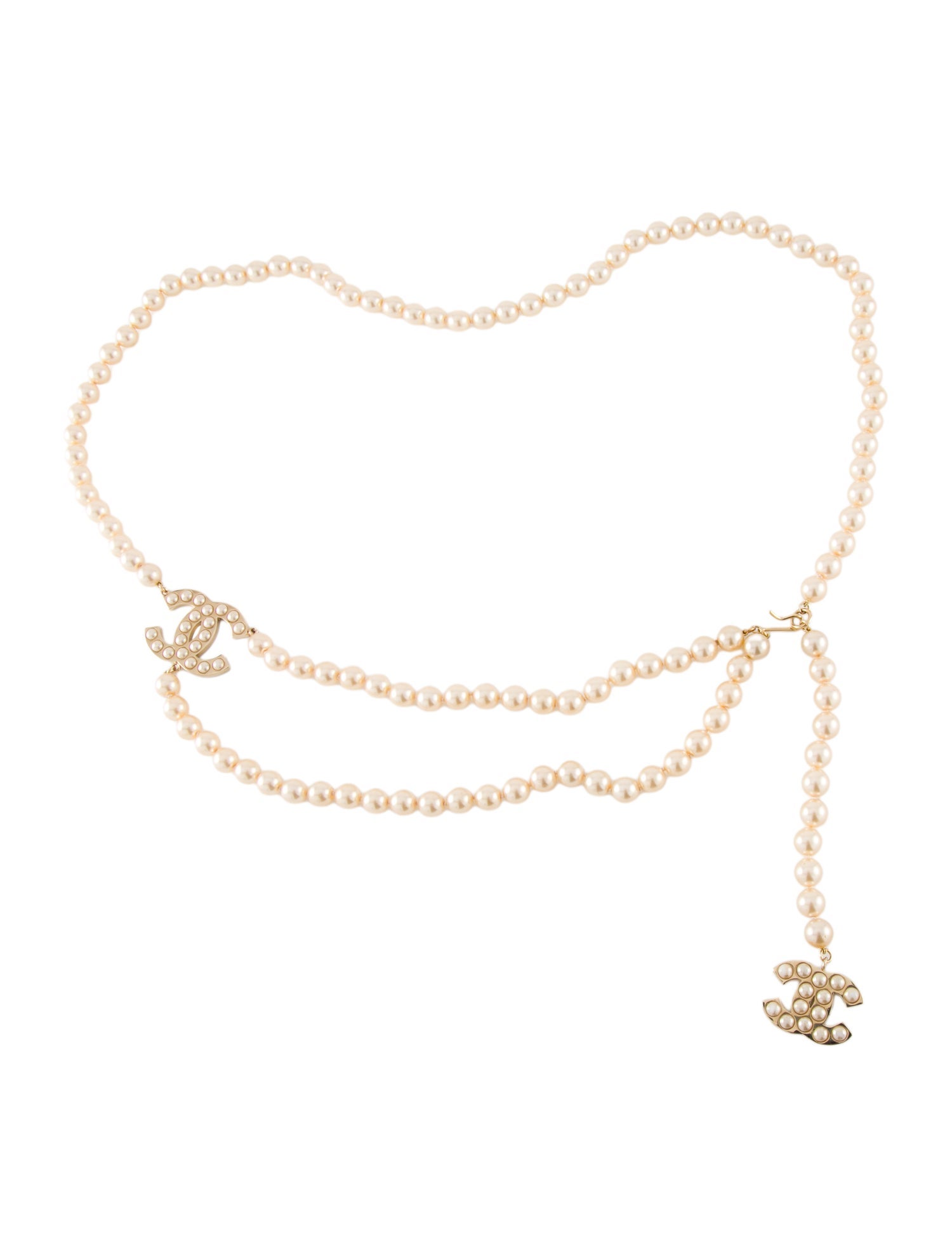 Chanel 2007 Interlocking CC Logo Waist Belt