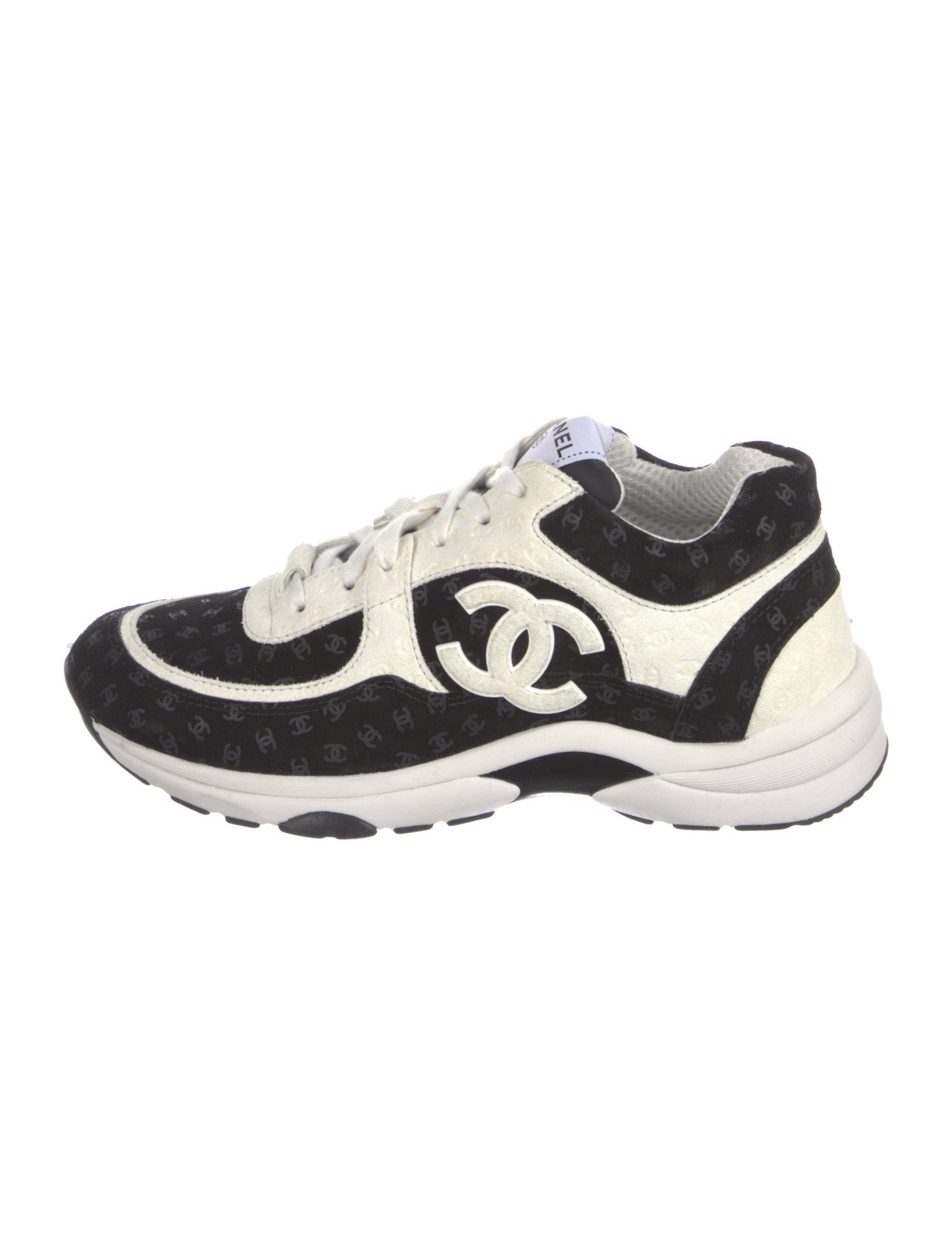 Chanel 2022 Interlocking CC Logo Sneakers