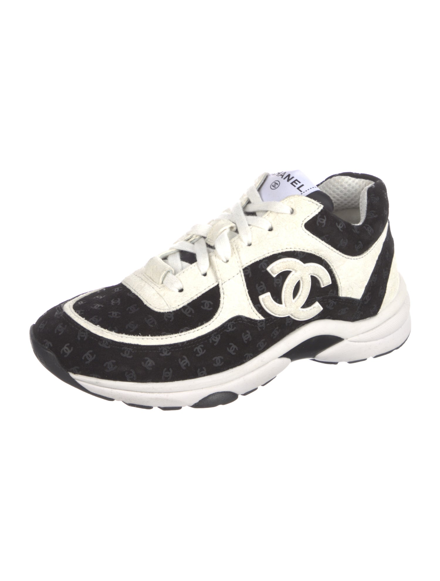 Chanel 2022 Interlocking CC Logo Sneakers