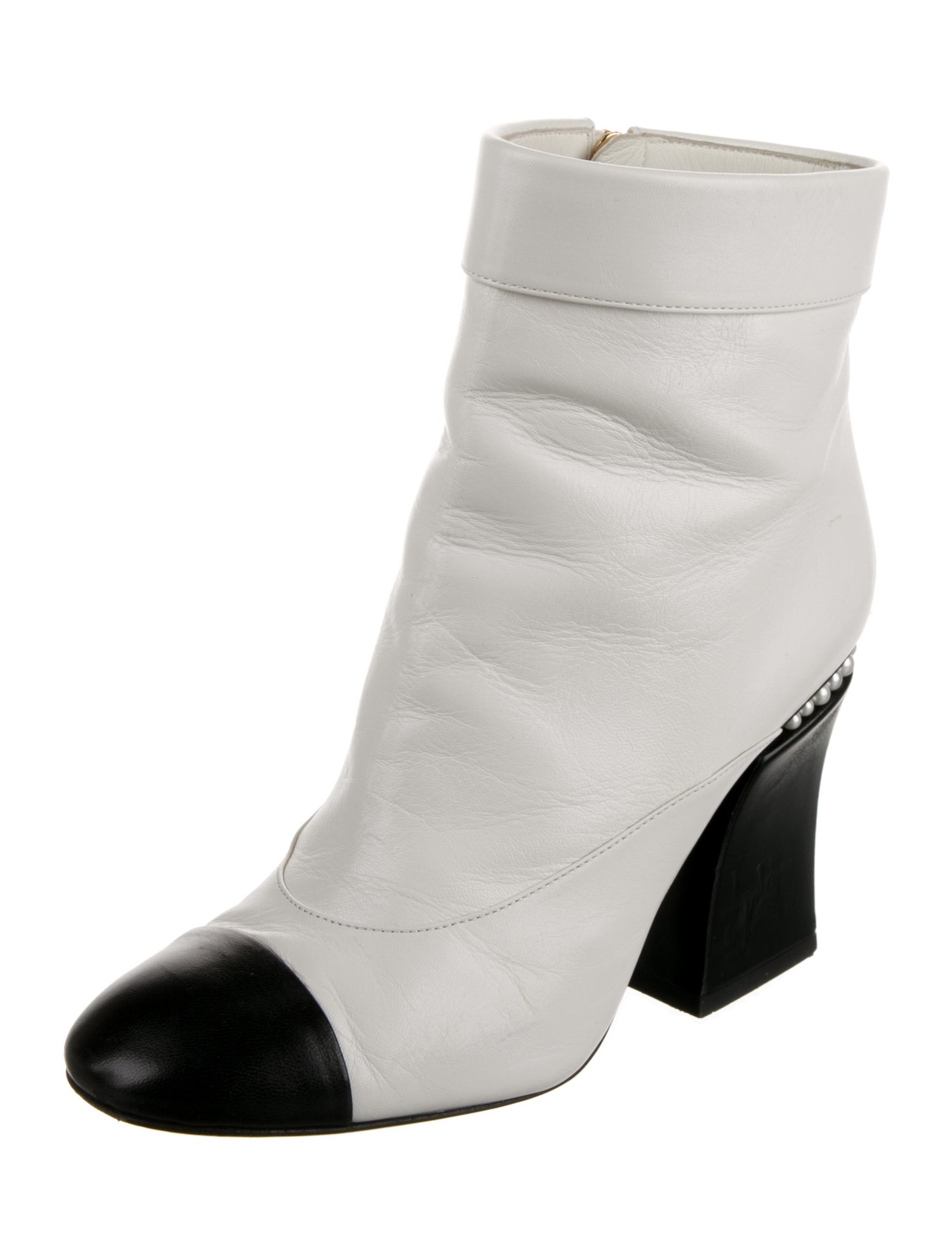 Chanel 2022 Interlocking CC Logo Boots