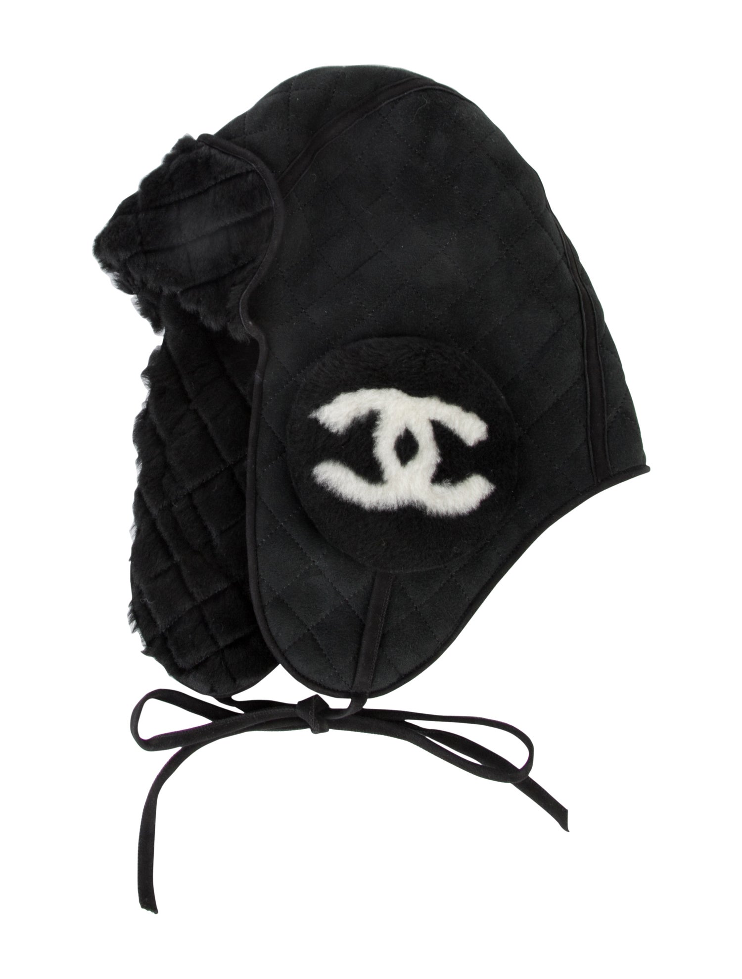 Chanel Shearling Trapper Hat