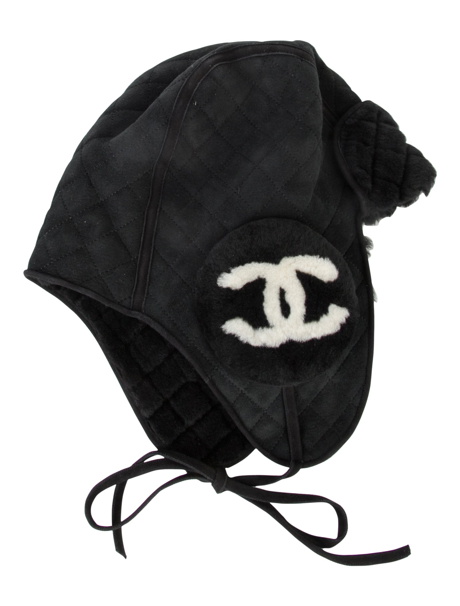 Chanel Shearling Trapper Hat