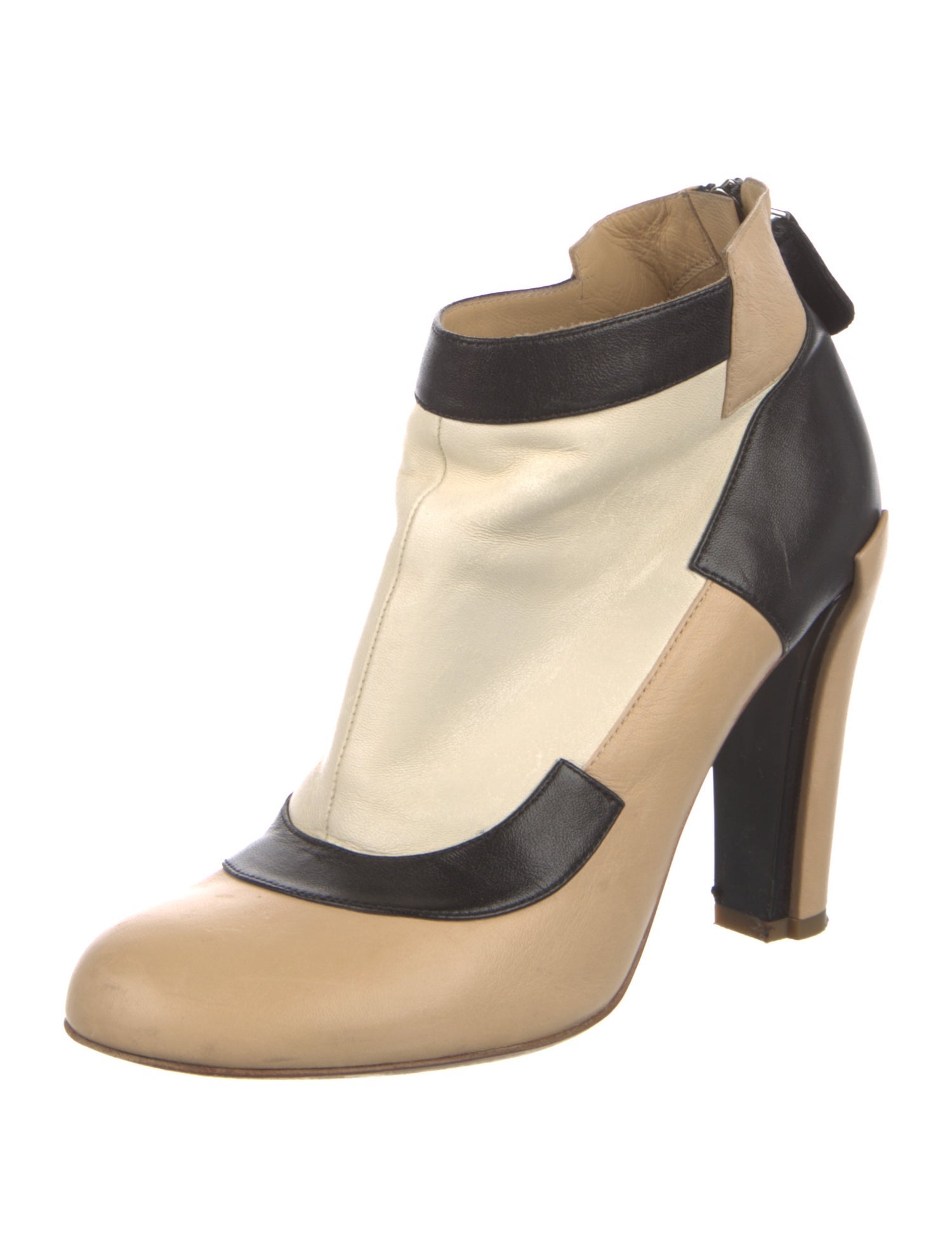 Chanel 2013 Interlocking CC Logo Boots