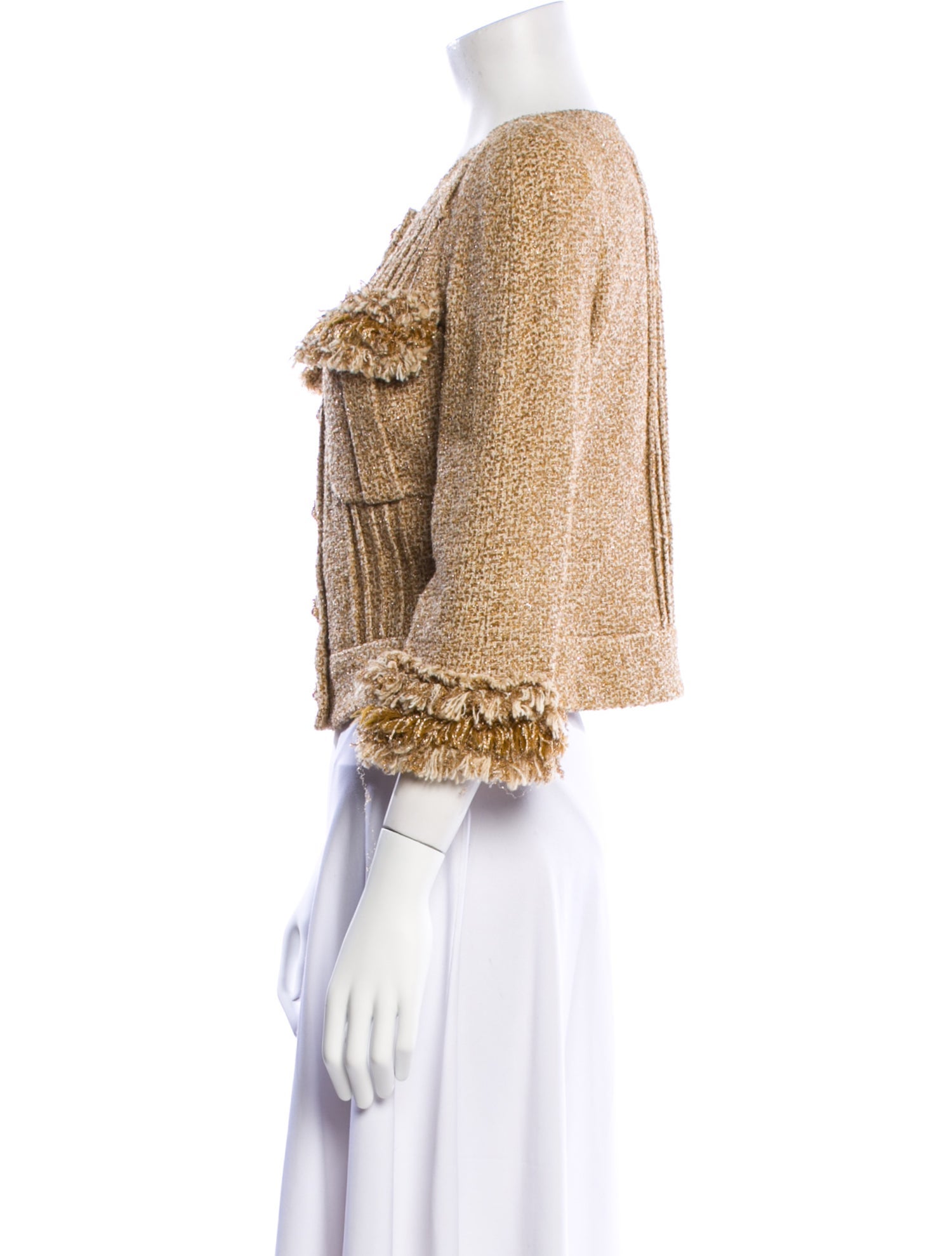 Chanel 2013 Paris-Versailles Faux Fur Jacket