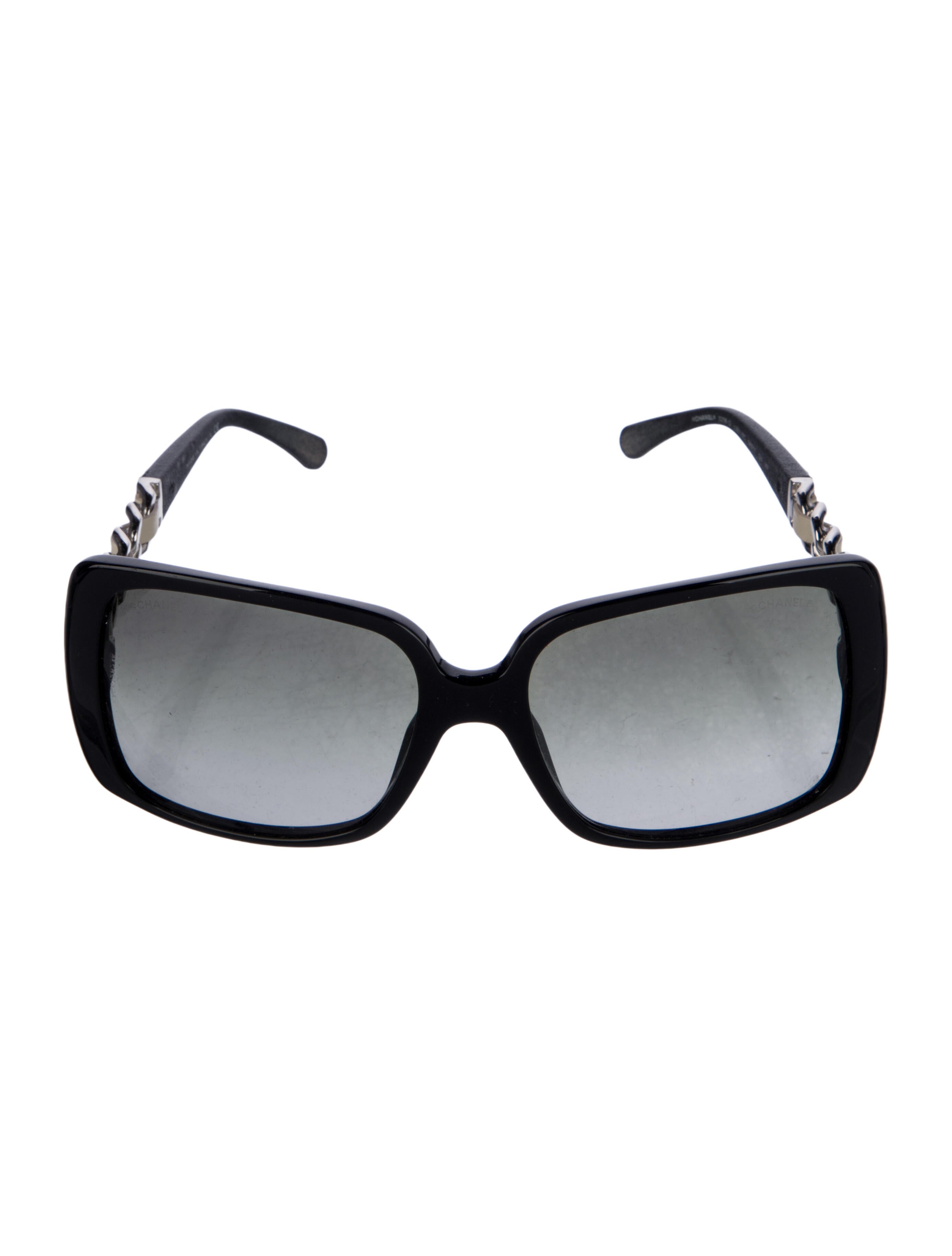 Chanel Interlocking CC Logo Square Sunglasses