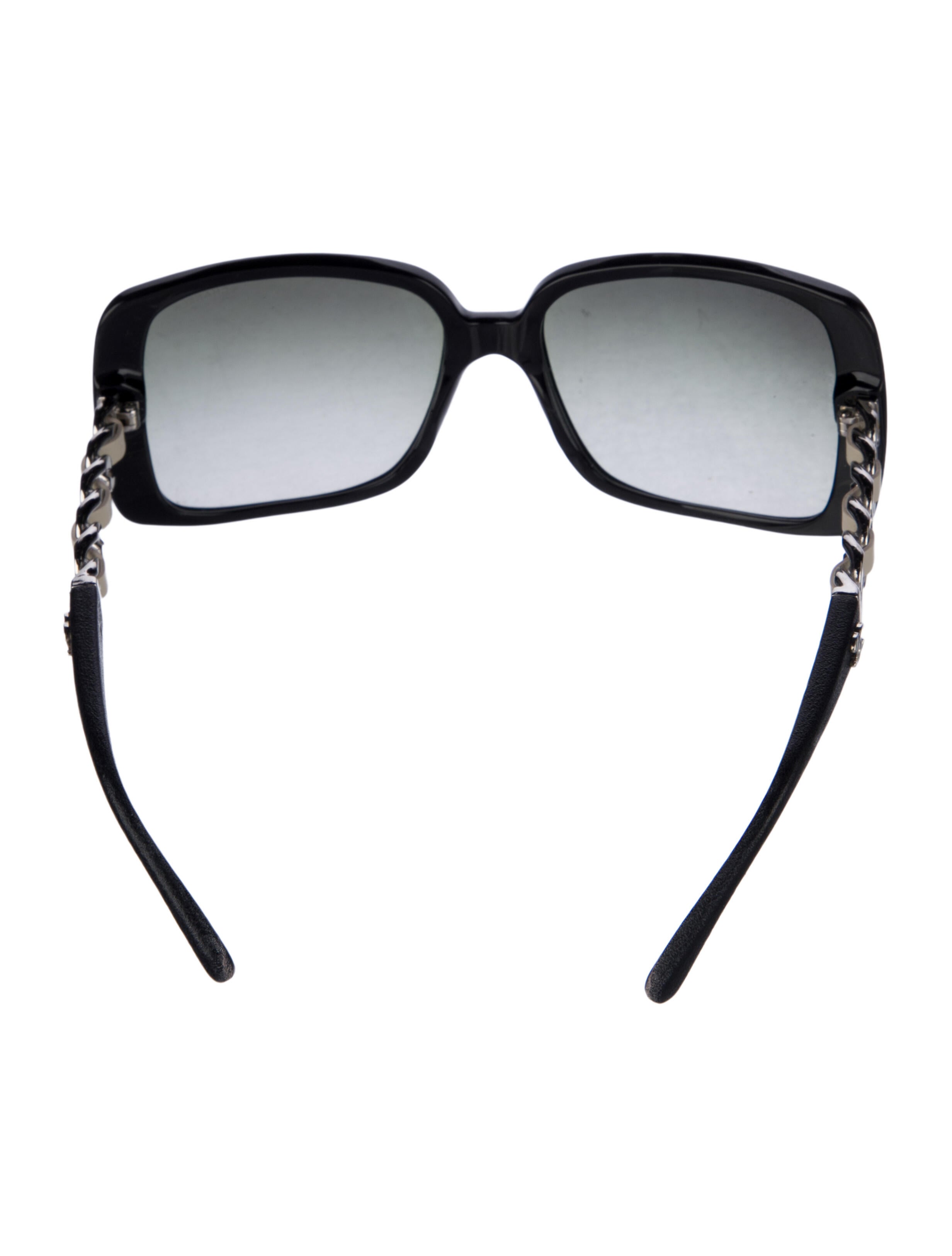 Chanel Interlocking CC Logo Square Sunglasses