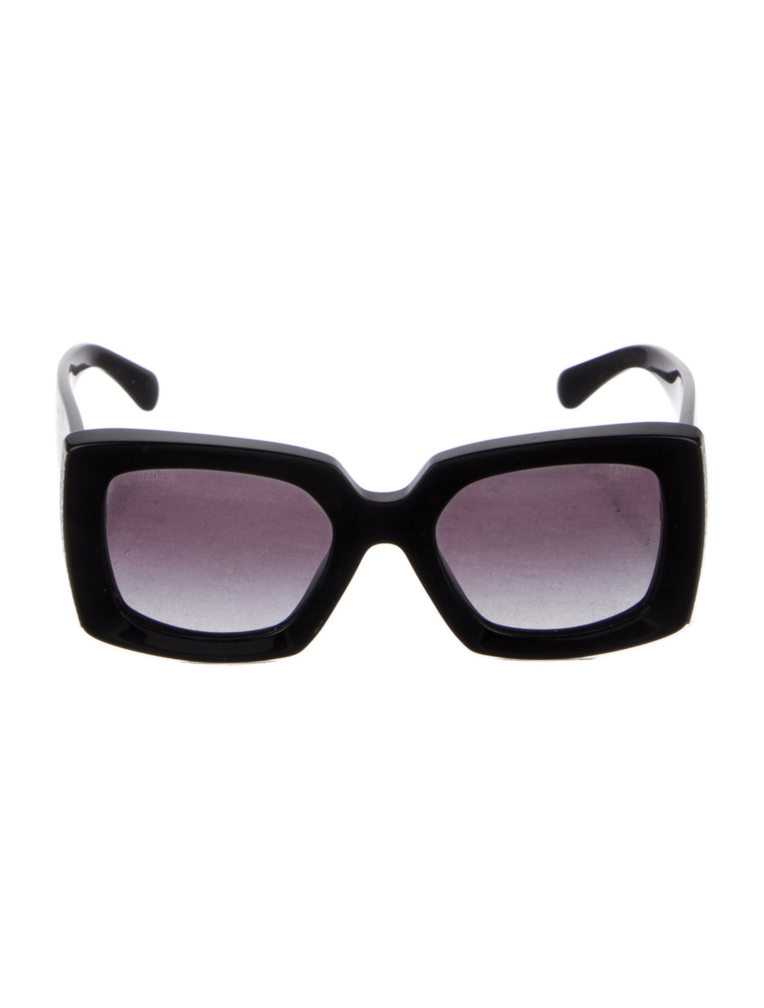 Chanel Interlocking CC Logo Square Sunglasses