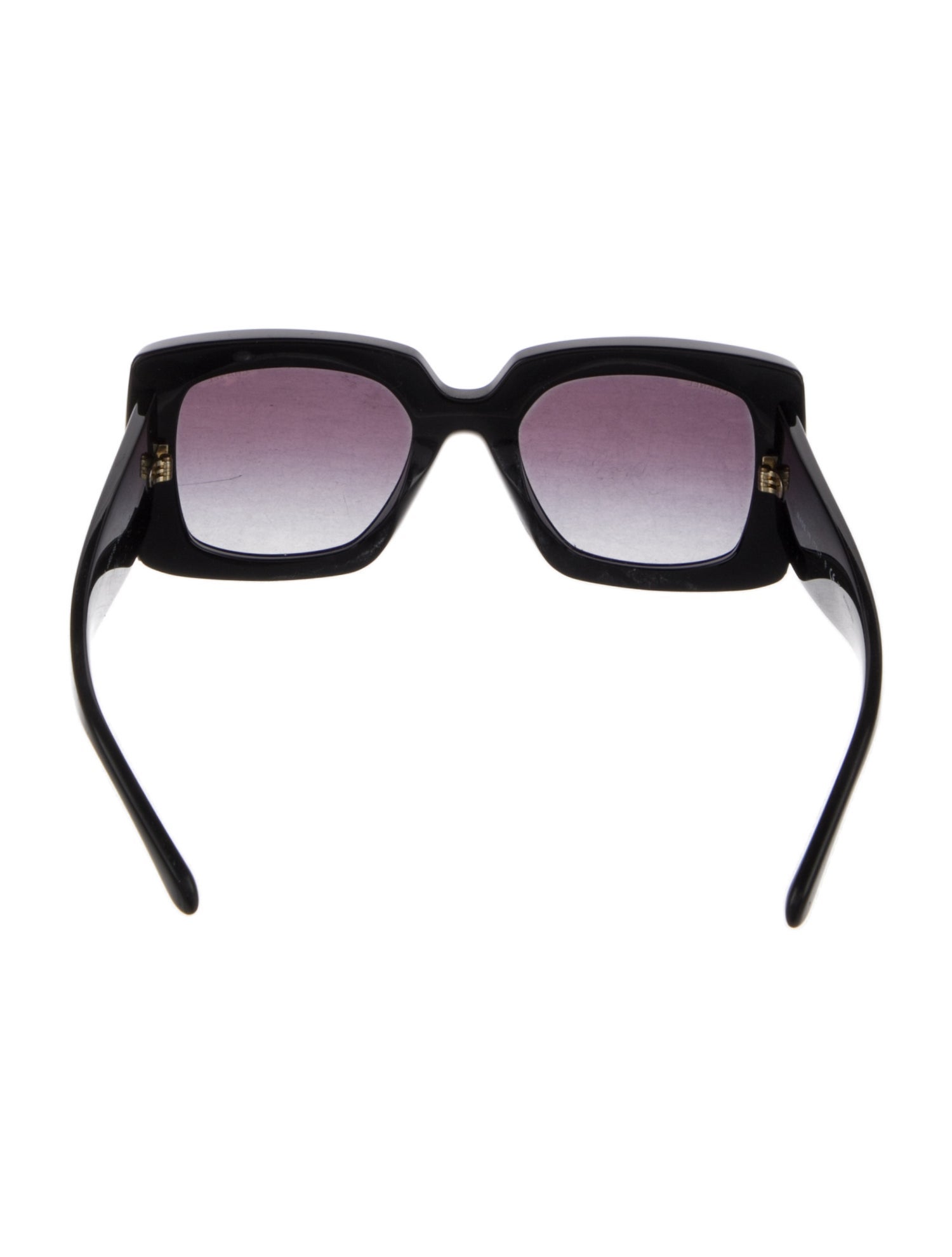 Chanel Interlocking CC Logo Square Sunglasses