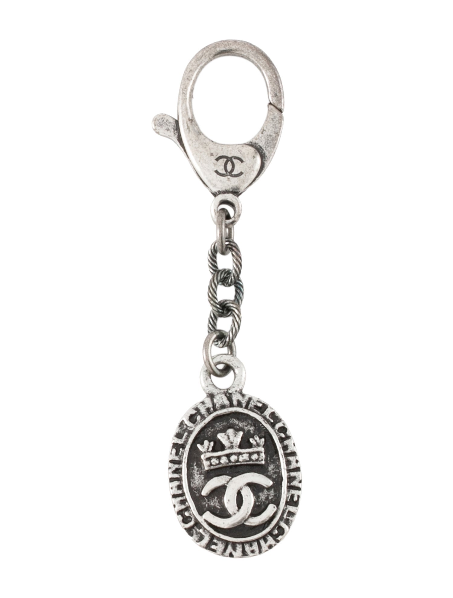 Chanel CC Crown Keychain