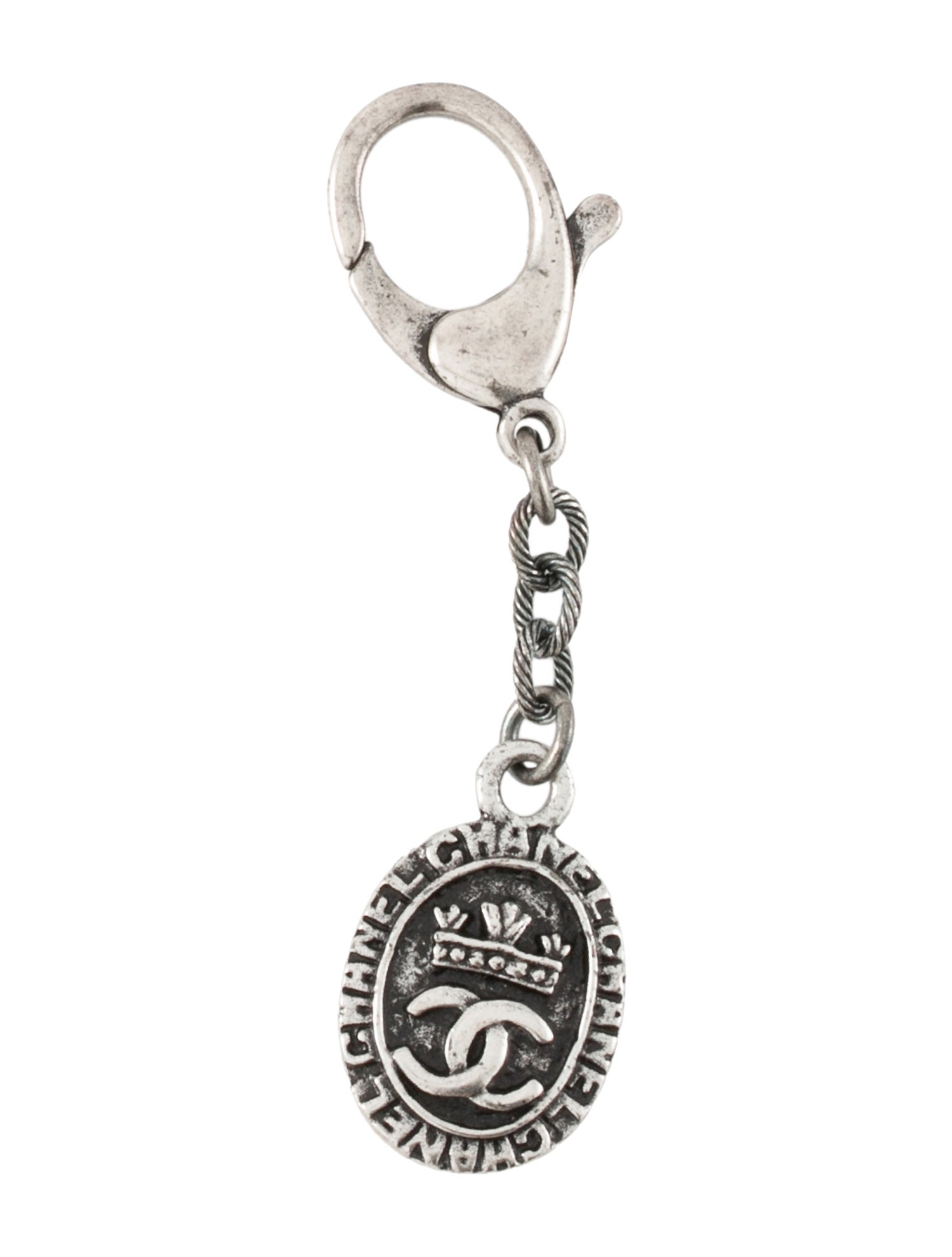 Chanel CC Crown Keychain