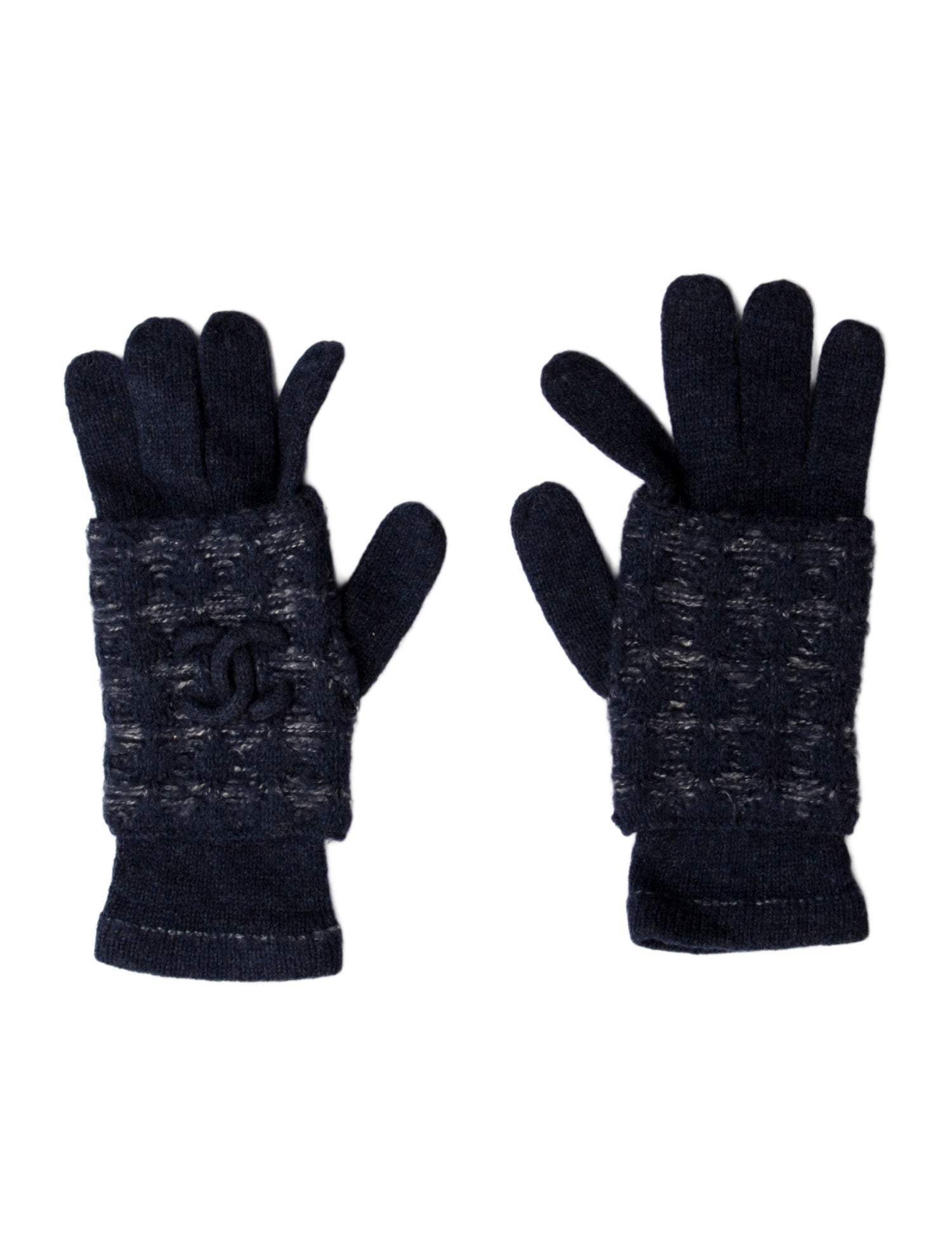 Chanel CC Cashmere Gloves