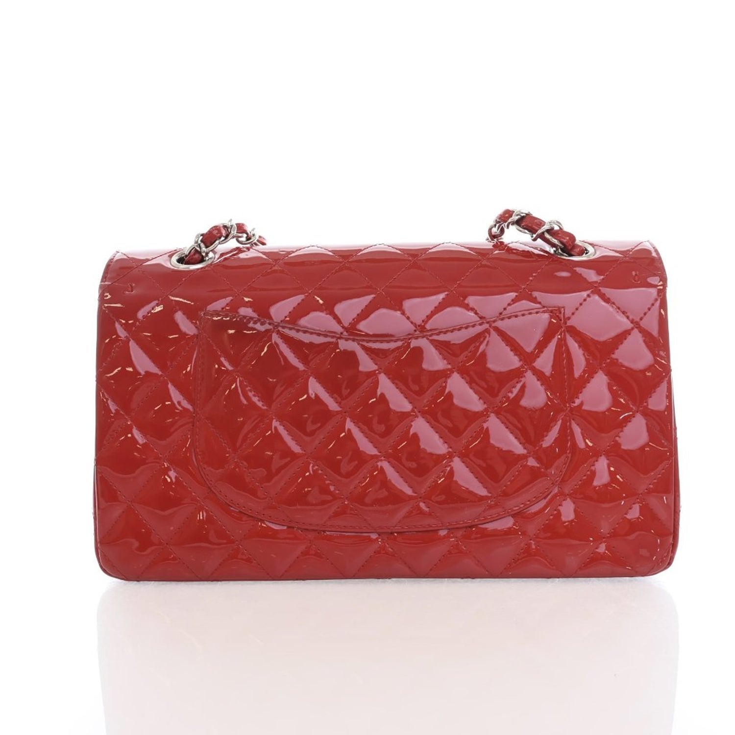 Chanel Medium Patent Classic Double Flap Bag