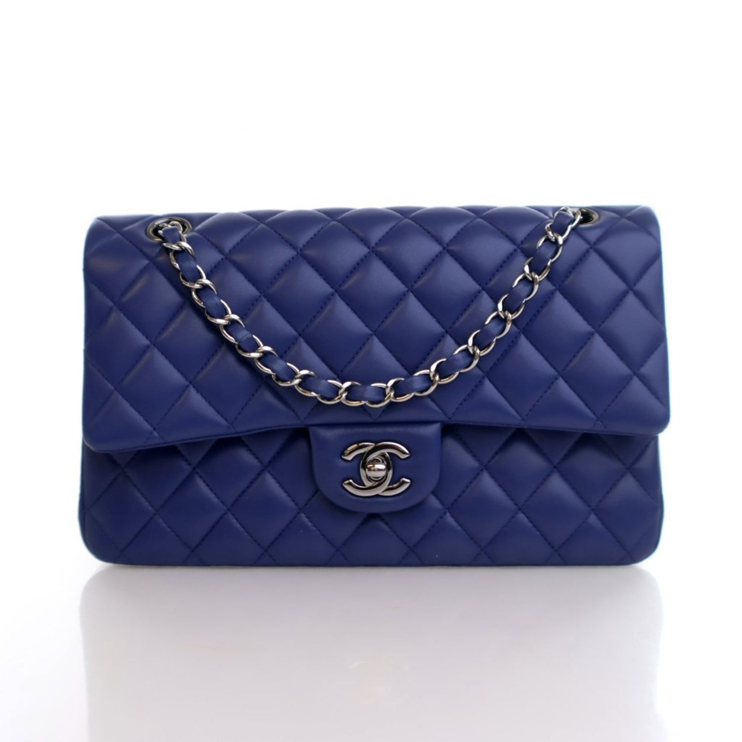 Chanel Medium Lambskin Classic Double Flap Bag