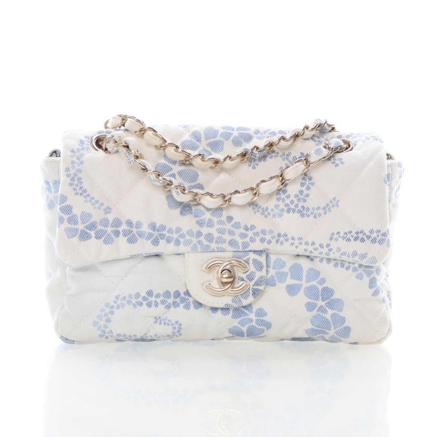 Chanel 2025 Small Denim Coco Beach Flap